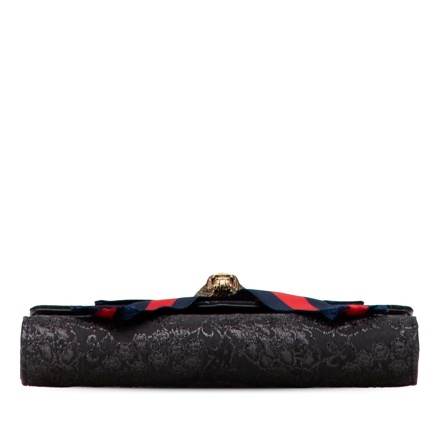 Gucci Lurex Brocade Animalier Broadway Clutch Bag