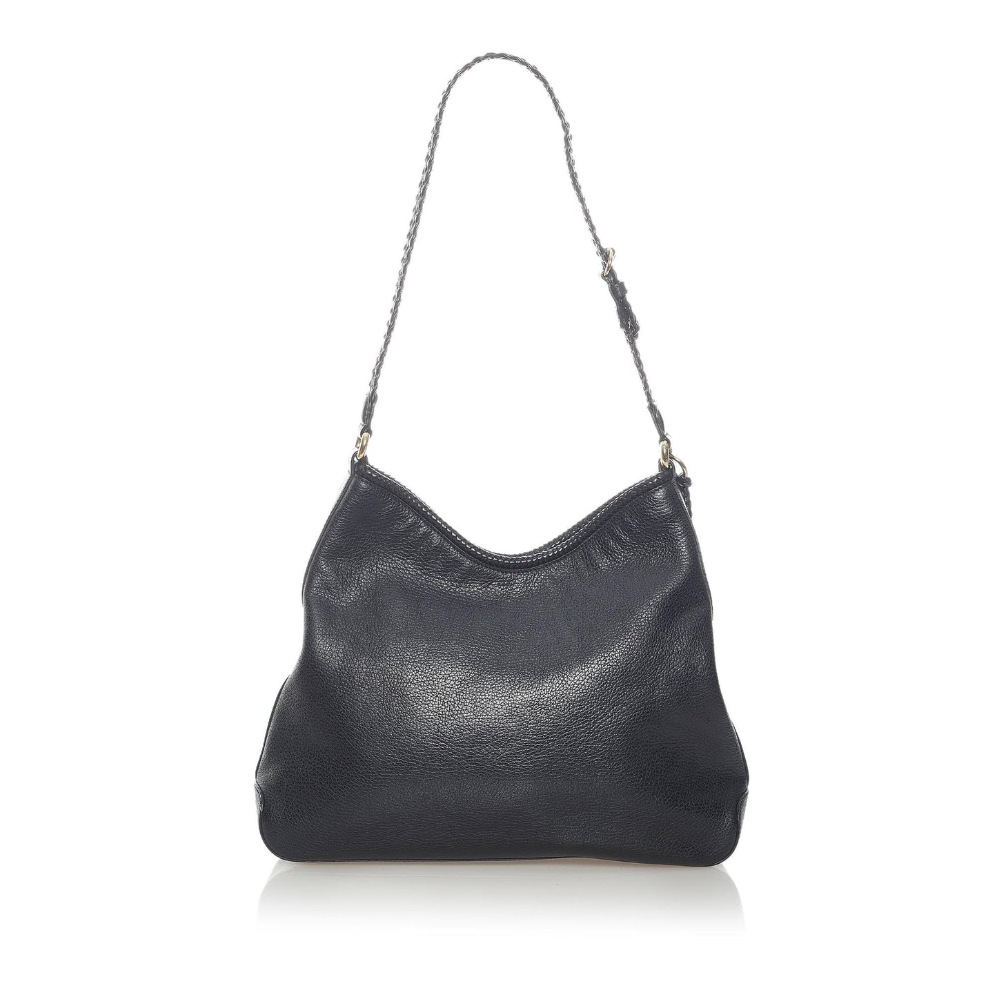 Gucci Marrakech SHG-fK4M1B Leather Calf Black Shoulder Bag