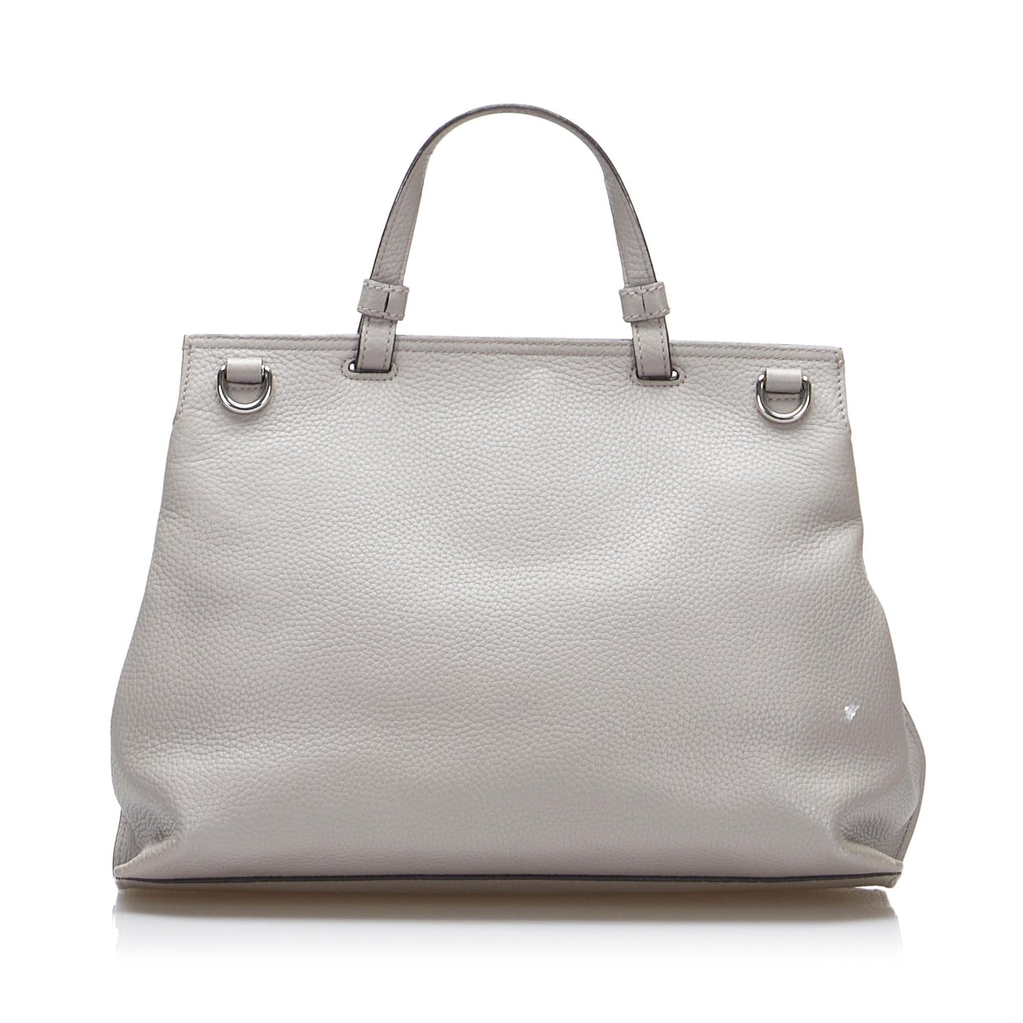 Gucci Bamboo Daily SHG-OxanXP Calf Grey Medium Satchel Bag