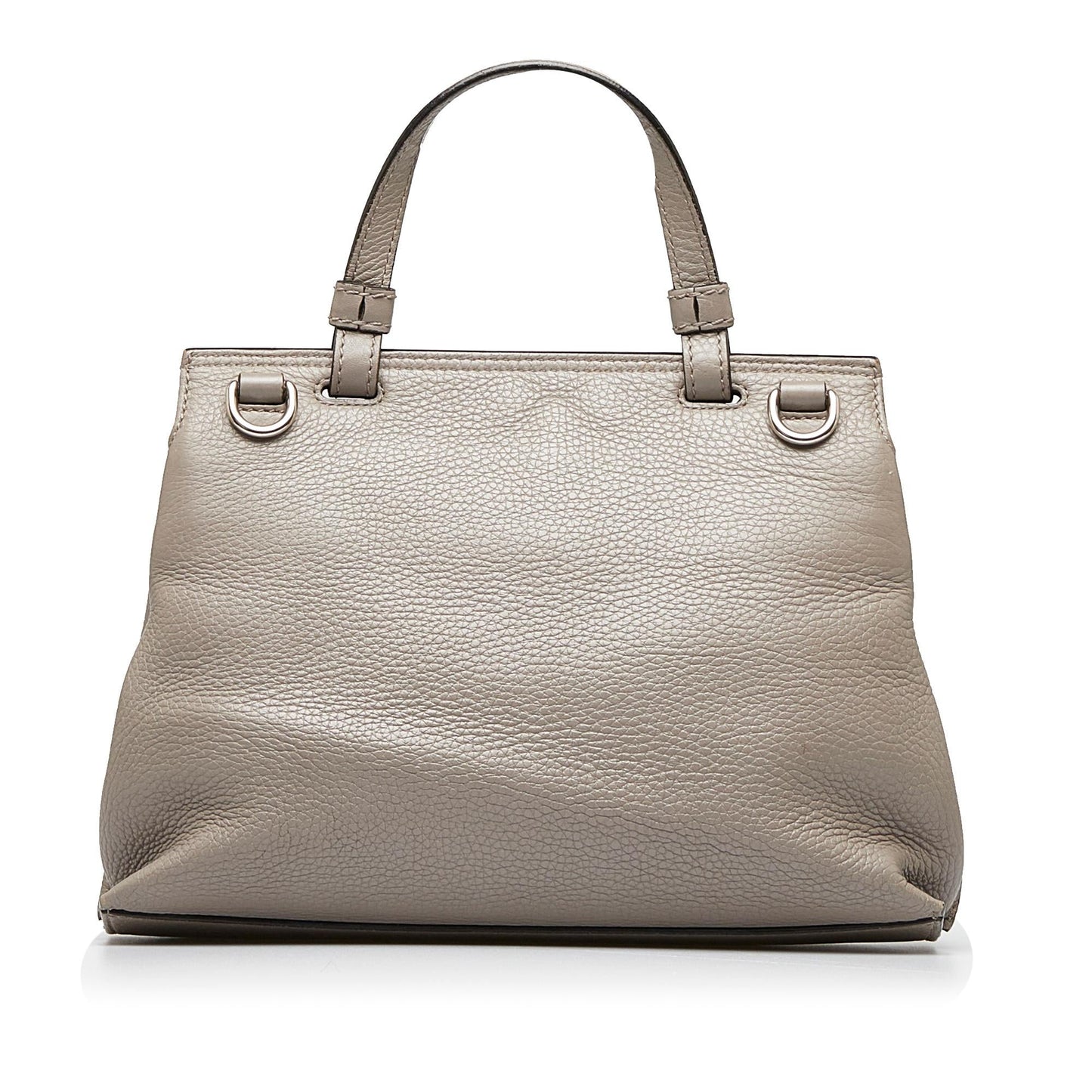 Gucci Bamboo Daily SHG-HjvdZo Calf Grey Medium Satchel Bag