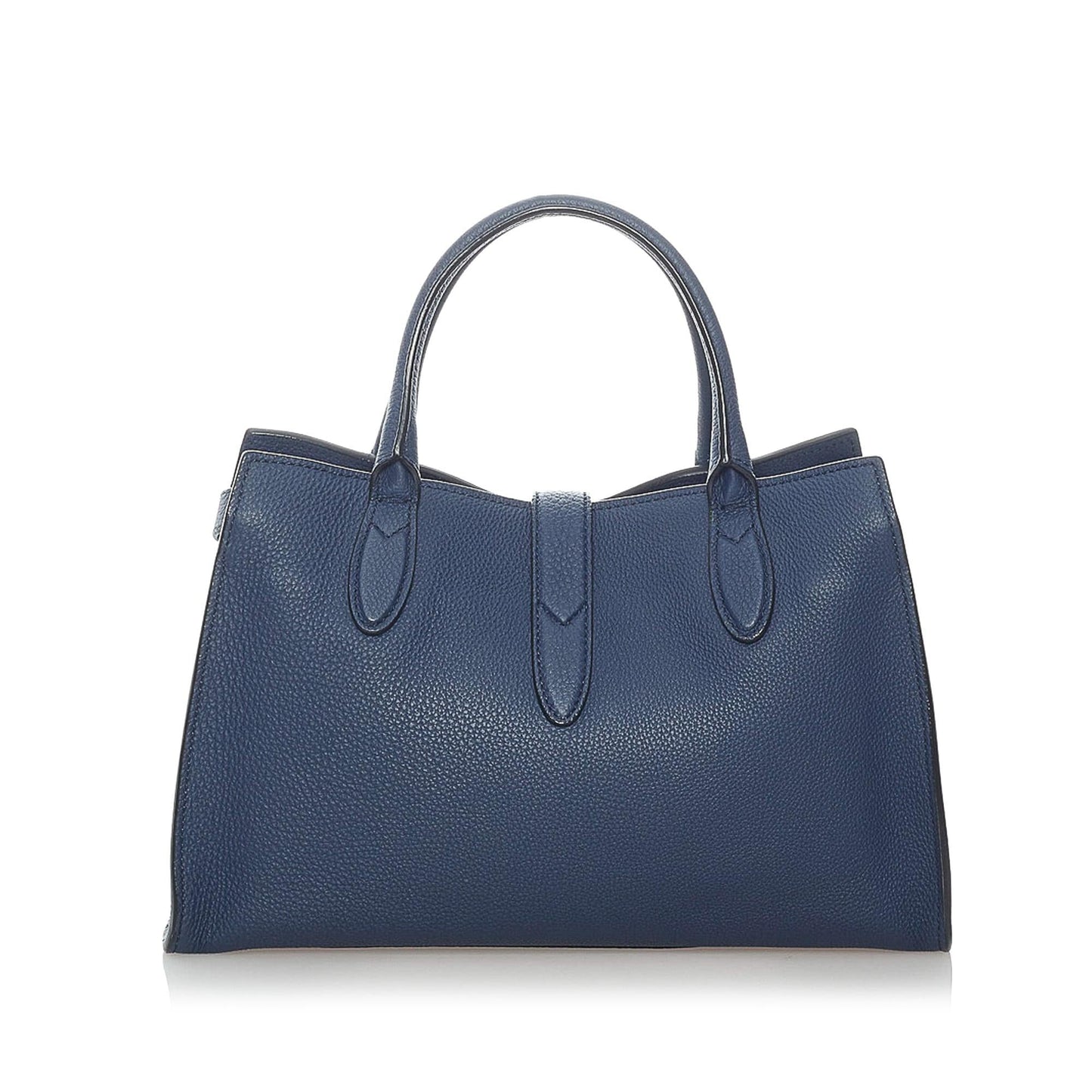 Gucci Jackie Soft SHG Leather Calf Blue Medium Satchel Bag