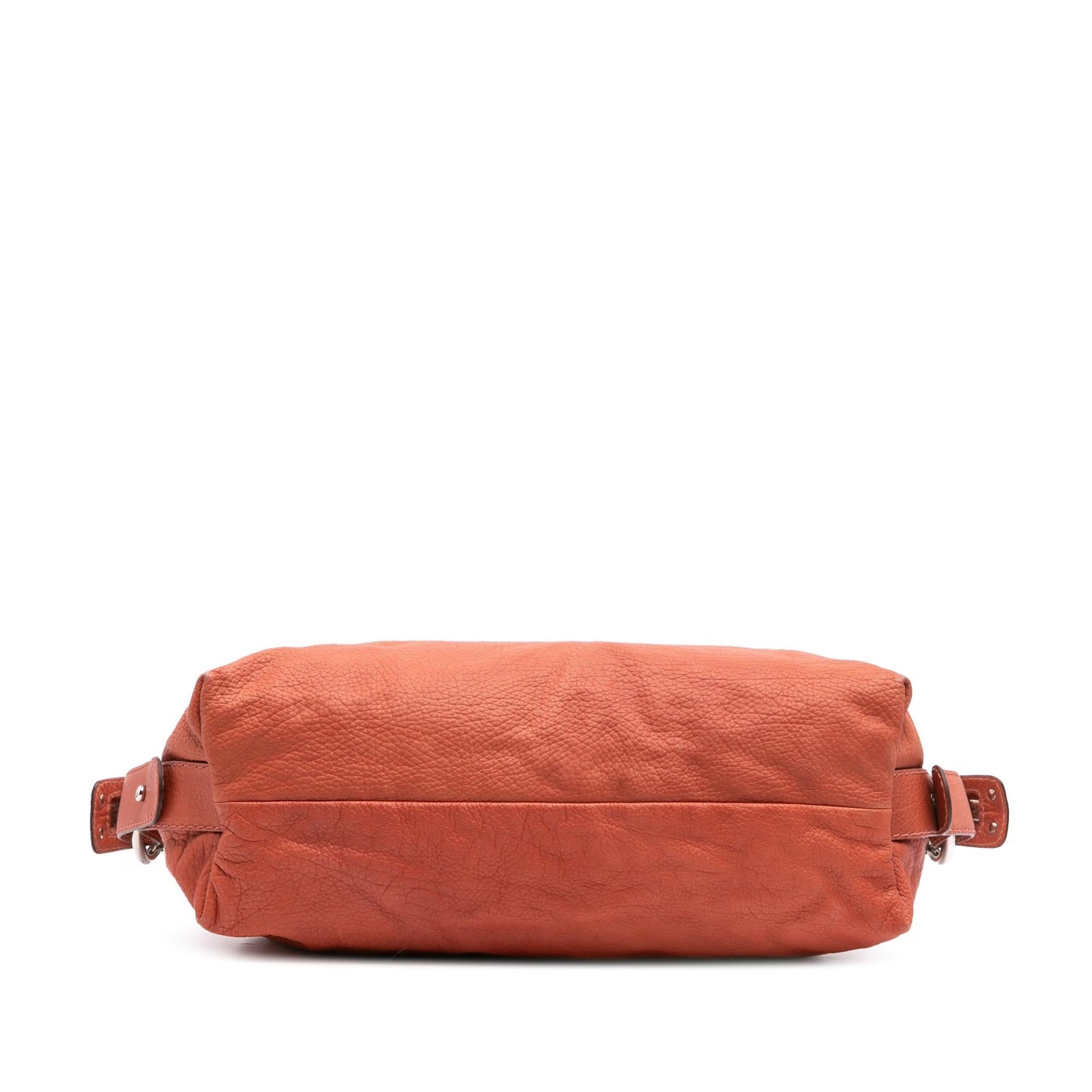 Gucci Bamboo Bar Leather Calf Orange Medium Tote Bag Tote 3