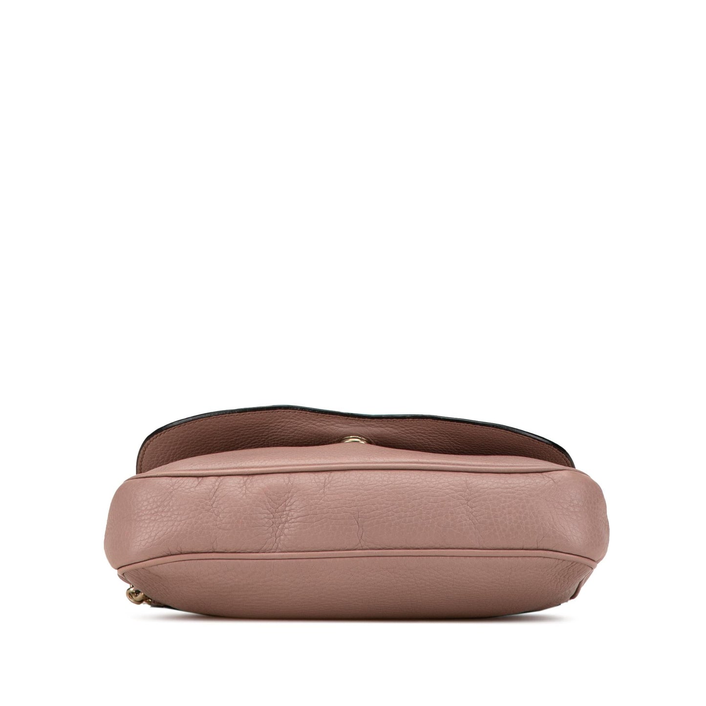 Gucci Soho Chain Flap SHG-GtzMZm Leather Calf Pink Medium Crossbody Bag