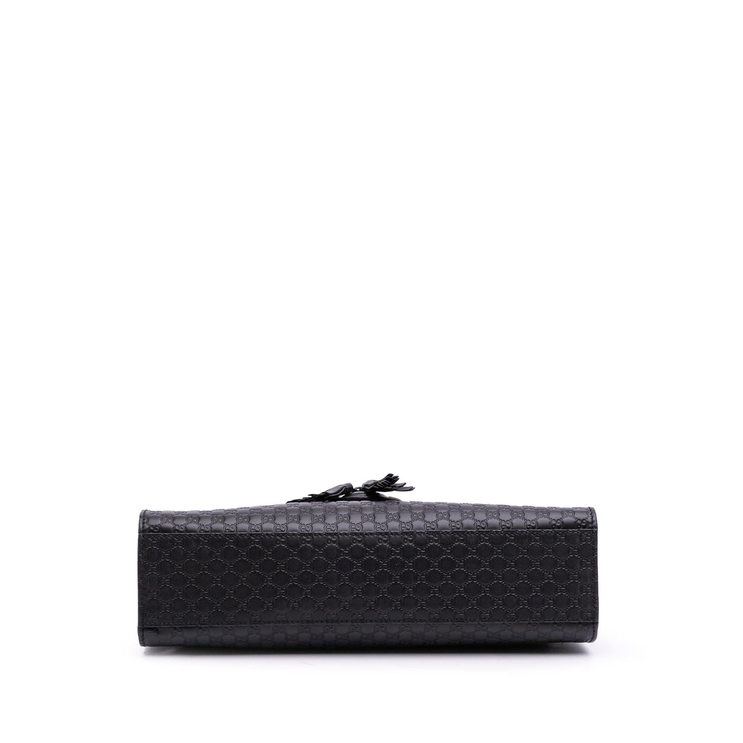 Gucci Microguccissima Emily Calf Black Medium Shoulder Bag