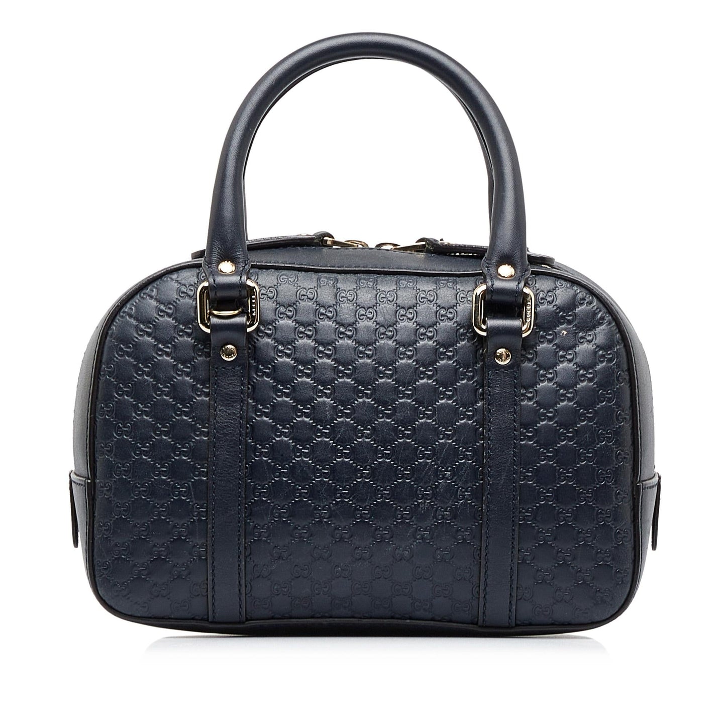 Gucci Microgguccissima SHG-RLbhUP Calf Black Satchel Bag