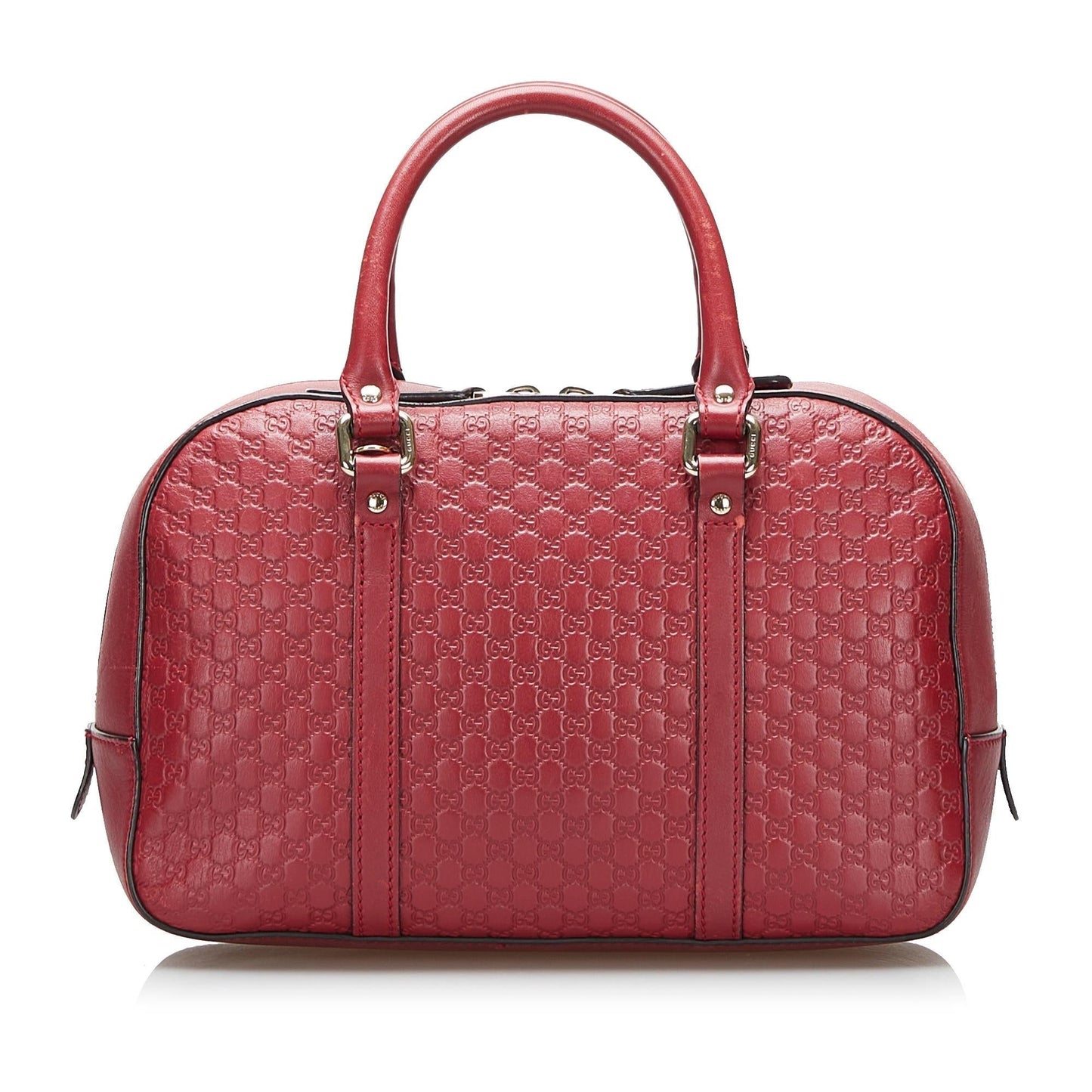 Gucci Microguccissima Bree SHG-vBAMHW Calf Red Satchel Bag