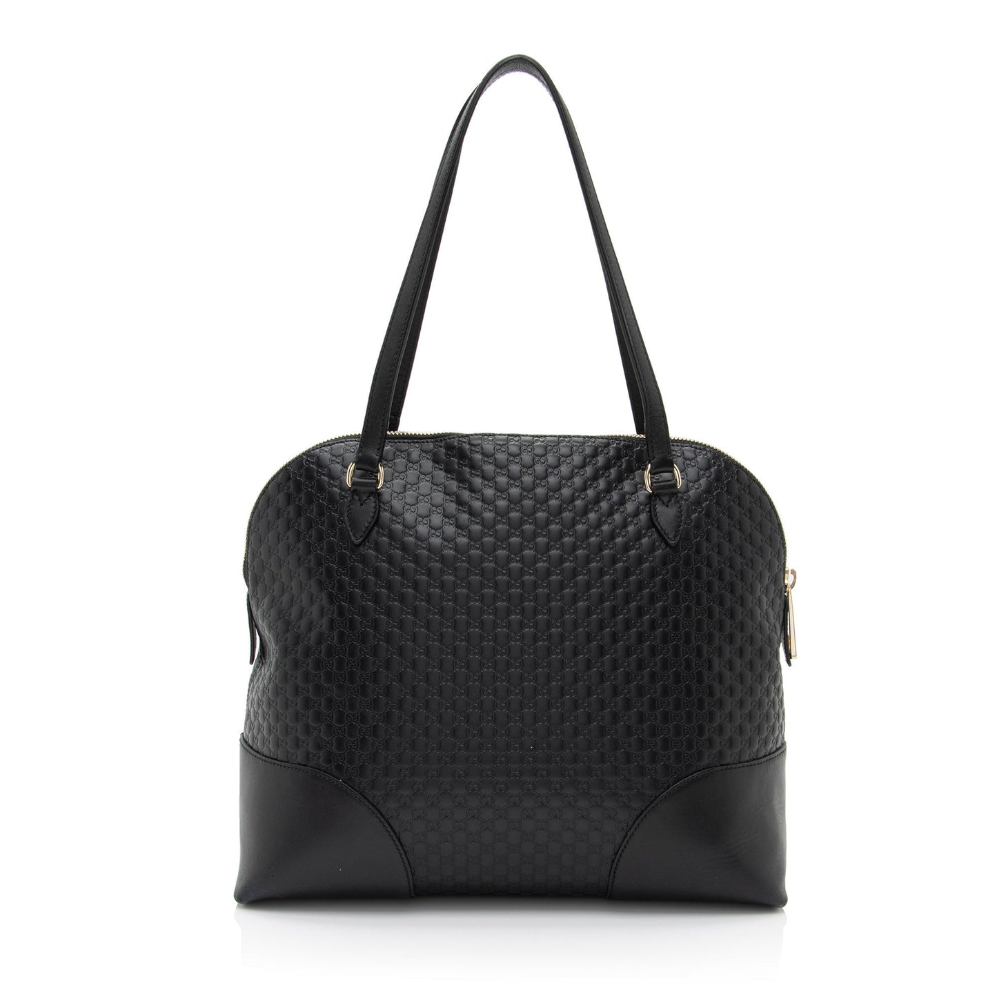 Gucci Microguccissima Bree SHF-a6qtmn Leather Black Small Shoulder Bag