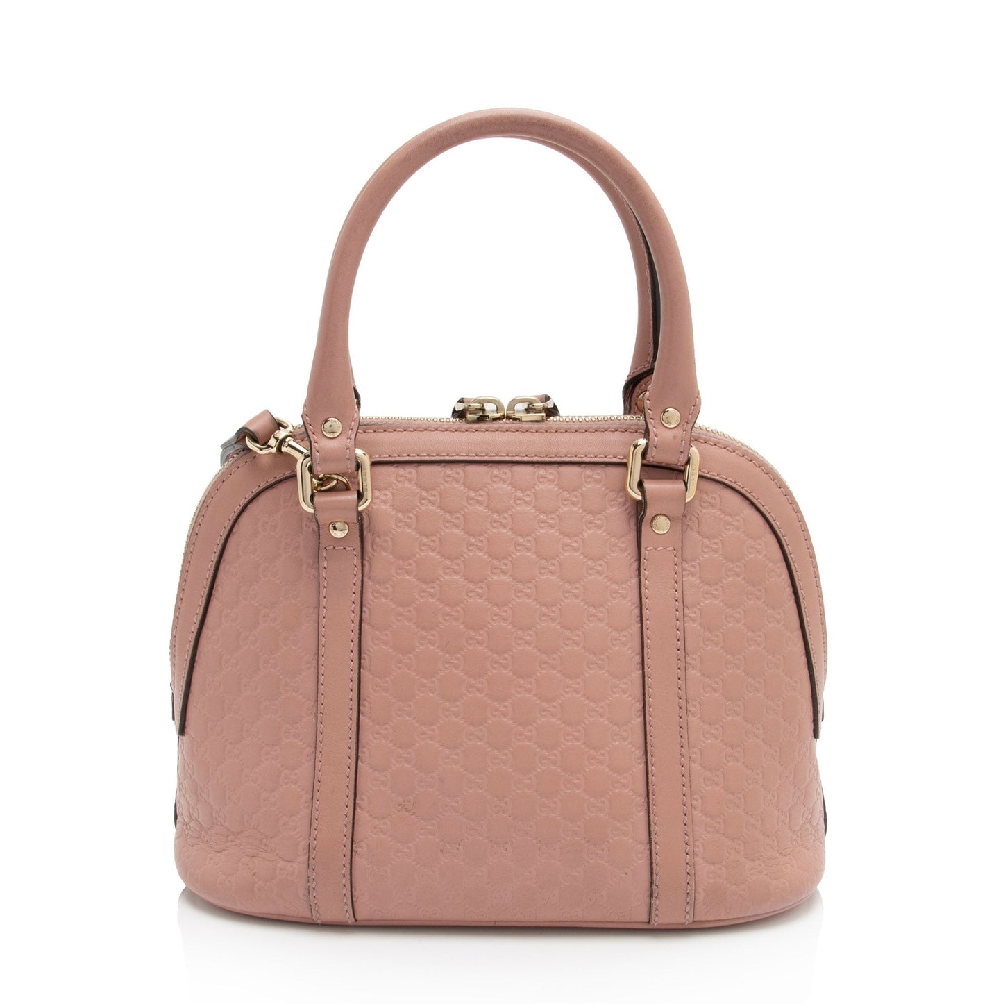 Gucci Microguccissima Dome SHF-q8xP5f Leather Pink Small Satchel Bag