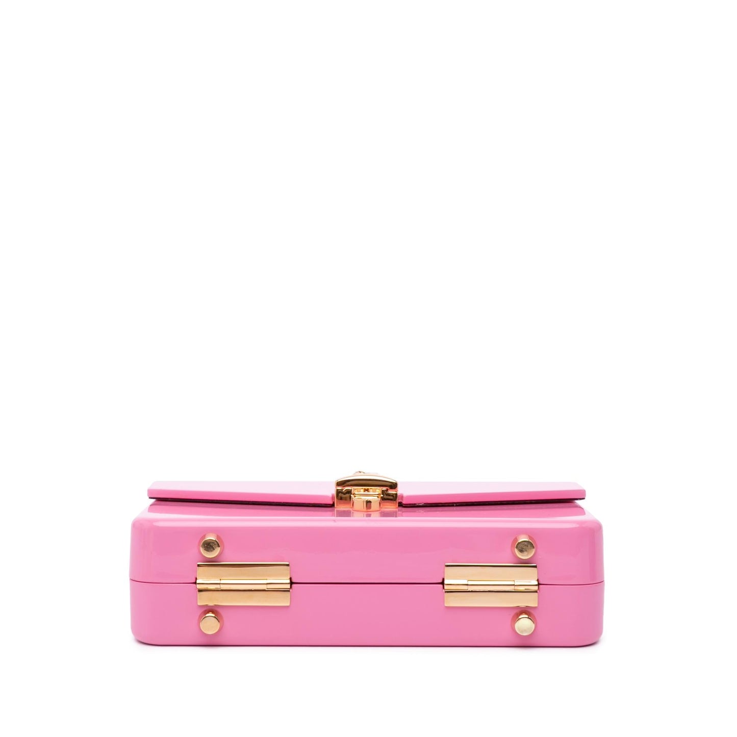 Gucci Acrylic Sylvie Pink Mini Top Handle Satchel Bag