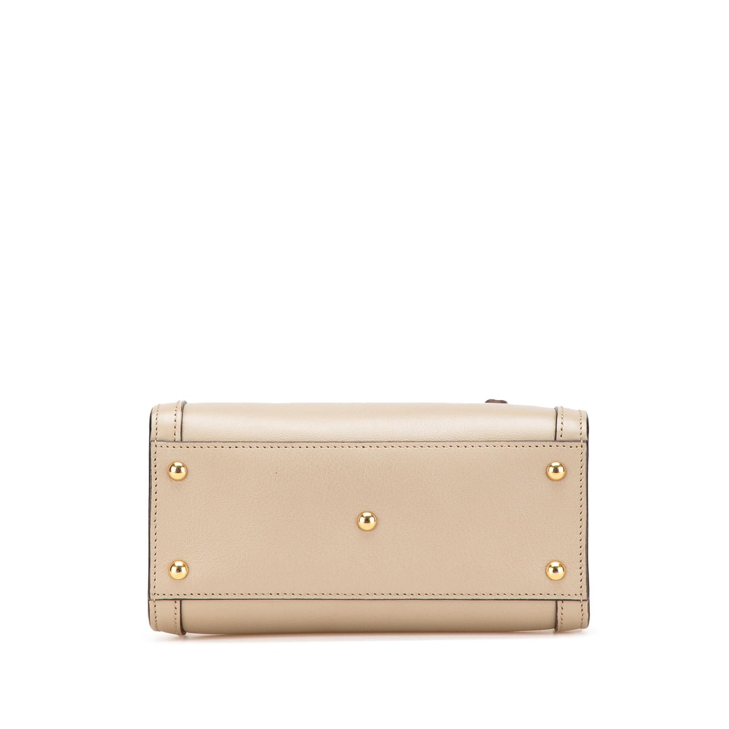 Gucci Bamboo Diana Calf Calfskin Brown Mini Satchel Bag