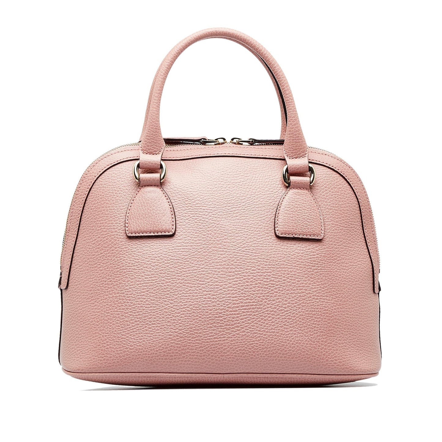 Gucci GG Charm Dome SHG-rd2gGX Calf Pink Mini Satchel Bag