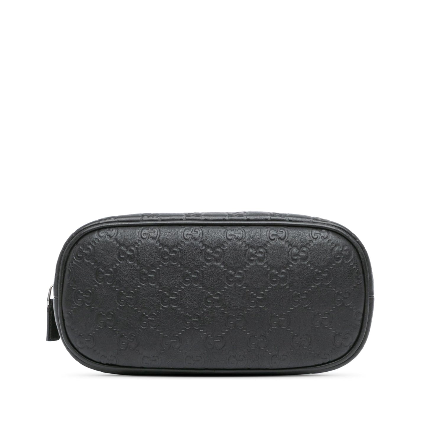 Gucci Guccissima Dome SHG-6f7zbp Calf Black Mini Satchel Bag