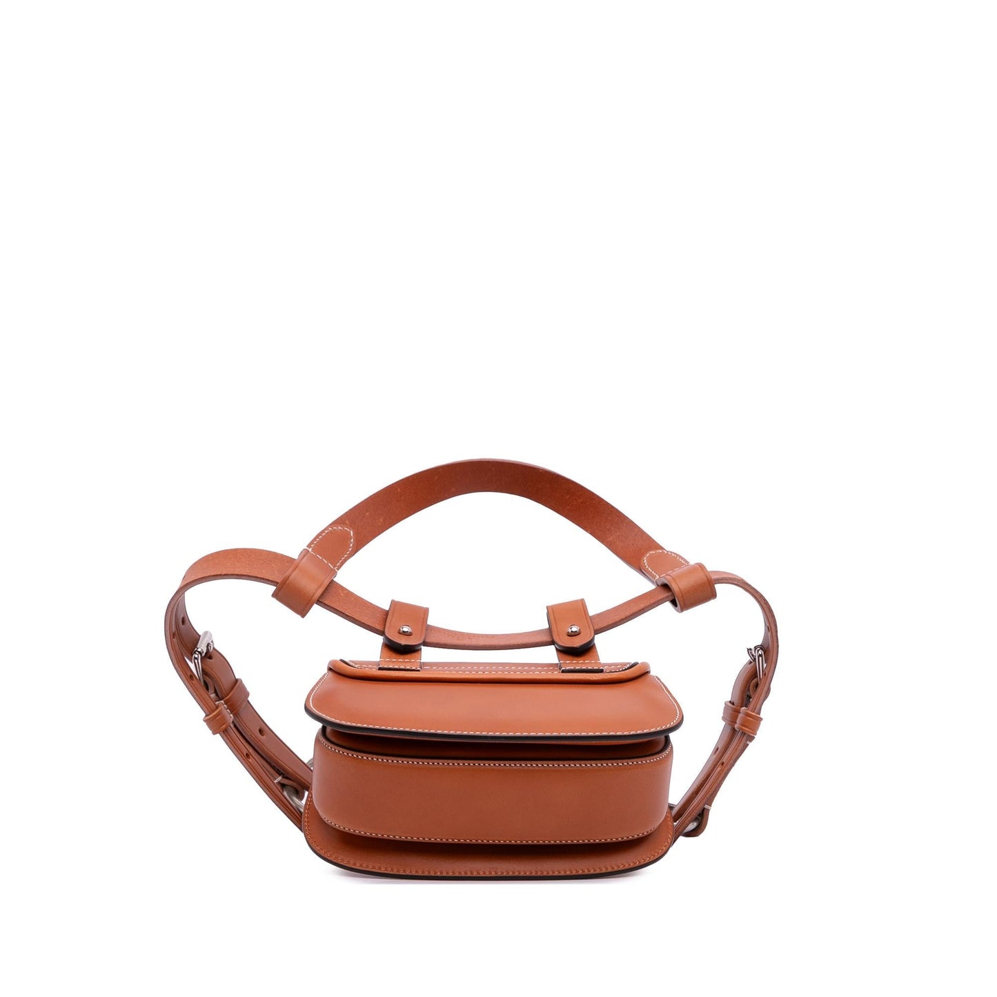 Gucci Bamboo Belt Leather Calf Brown Mini Accessory