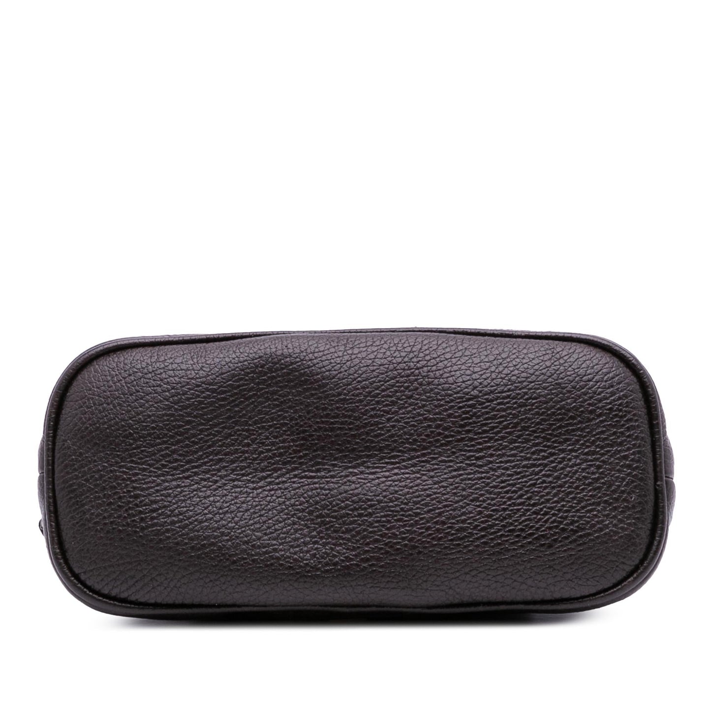 Gucci Web Dome Leather Mini Travel Bag