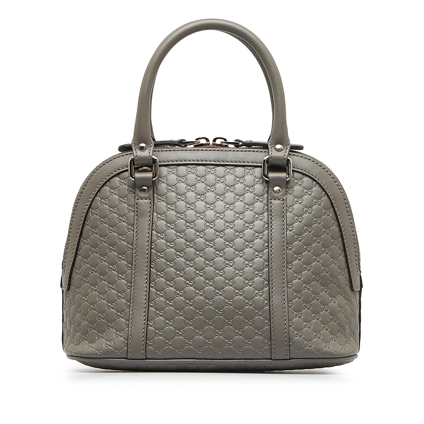 Gucci Microguccissima Dome SHG-rjPysy Calf Grey Mini Satchel Bag