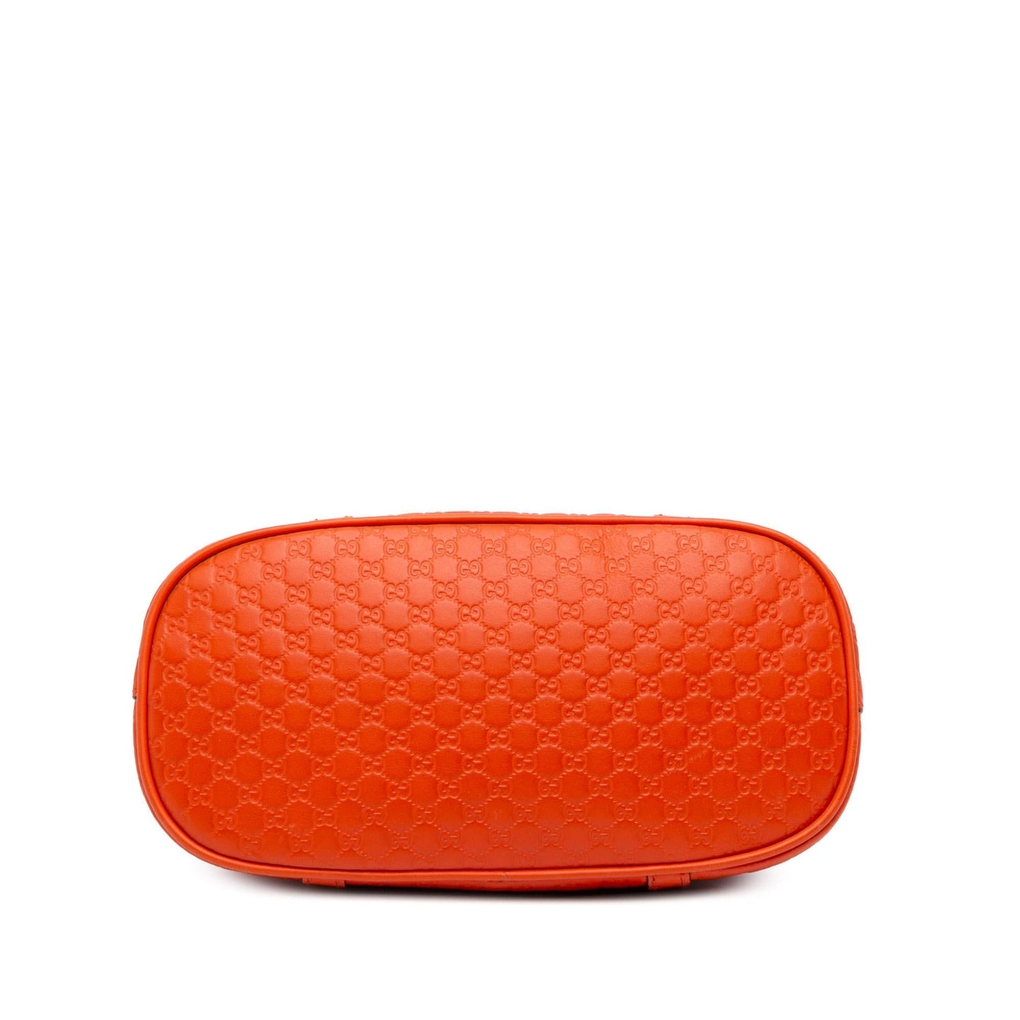 Gucci Microguccissima Dome Calf Orange Mini Satchel Bag