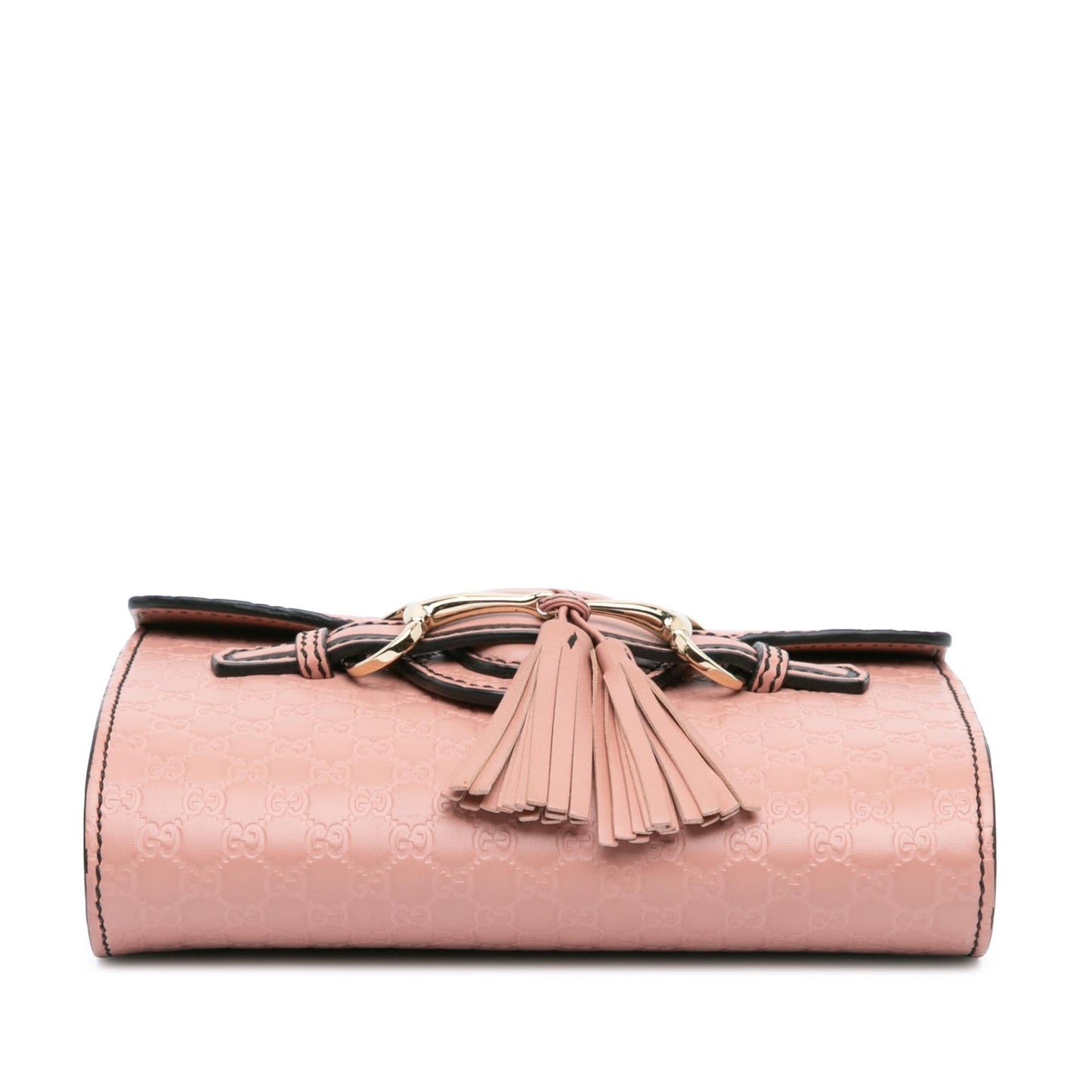 Gucci Microguccissima Emily SHG-Jq5O8d Calf Pink Mini Crossbody Bag