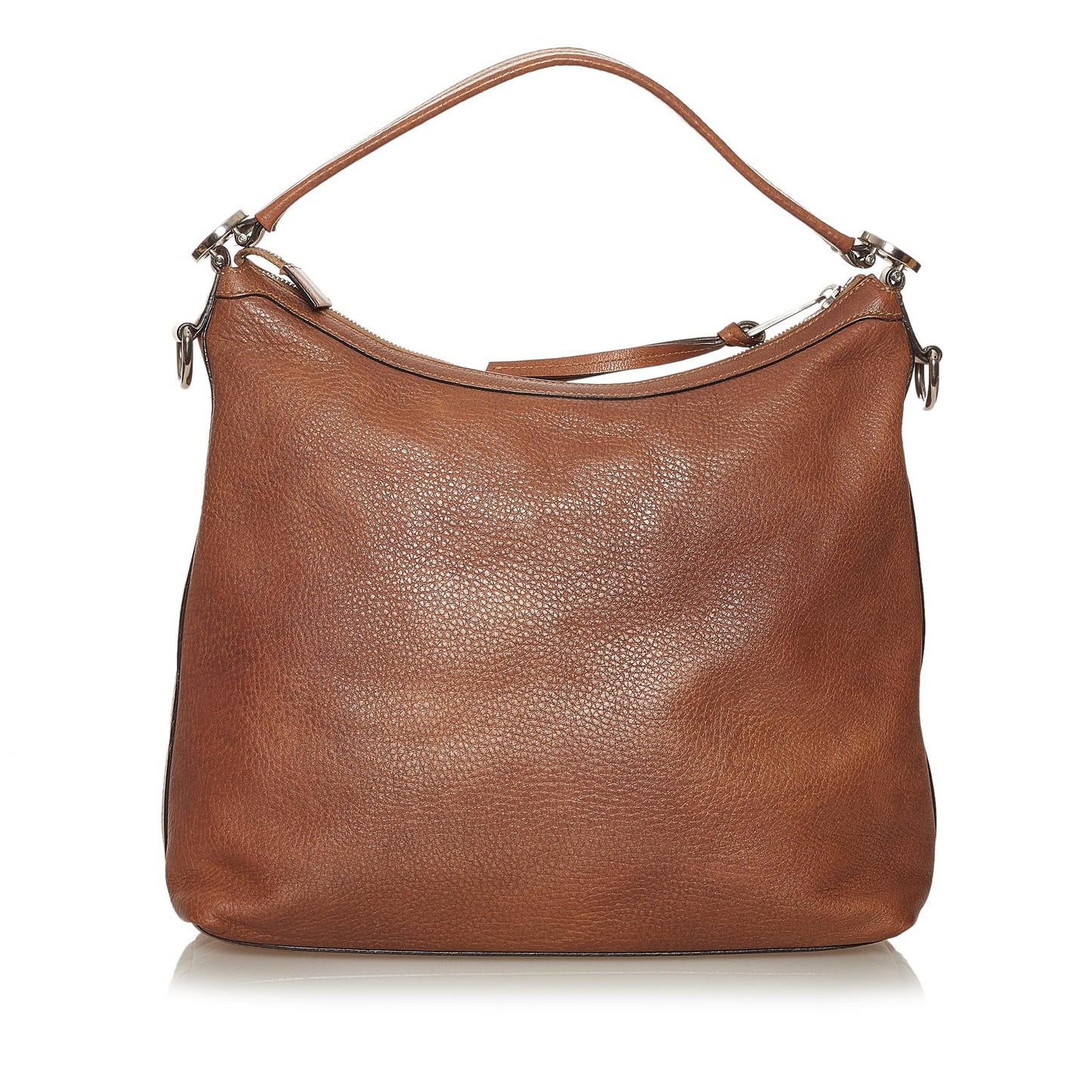 Gucci Miss GG SHG Leather Calf Brown Satchel Bag 4