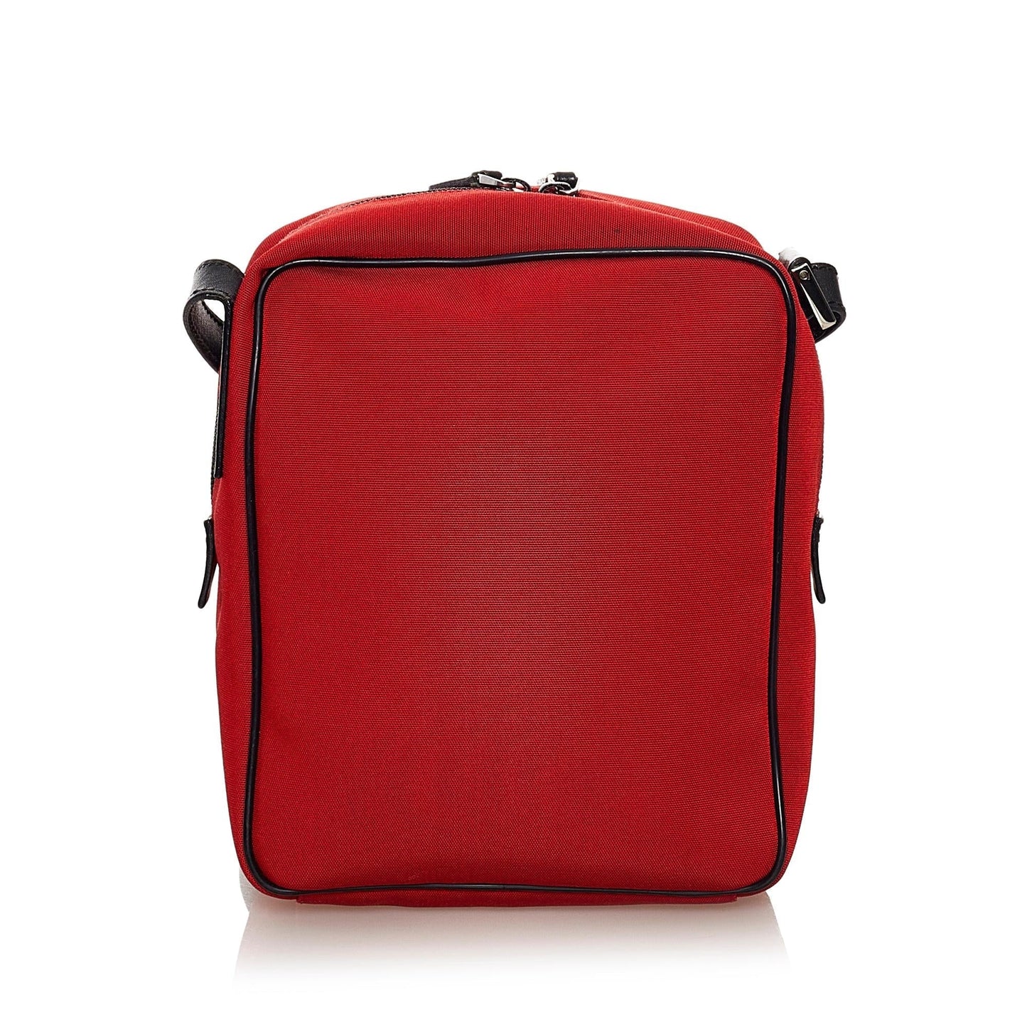 Gucci SHG Nylon Black Red Crossbody Bag