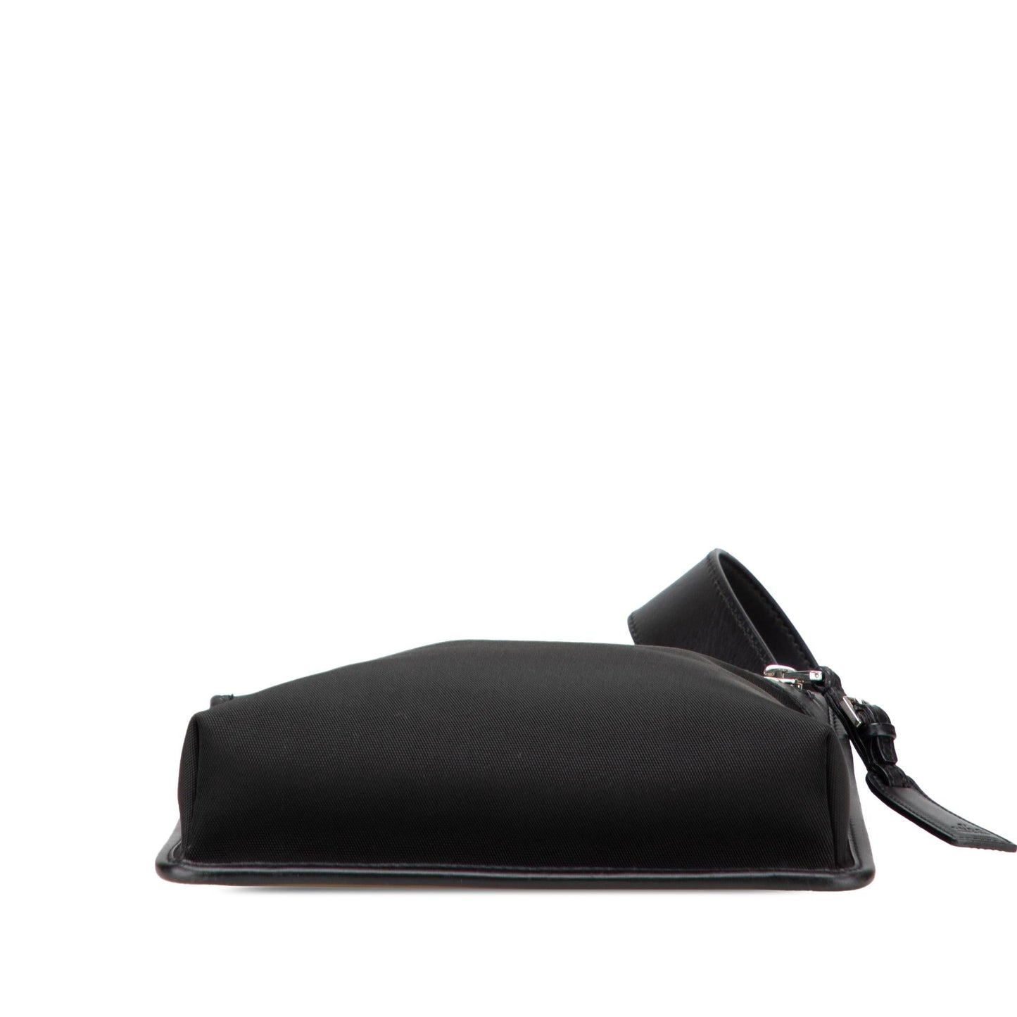 Gucci Messenger Canvas Nylon Black Crossbody Bag