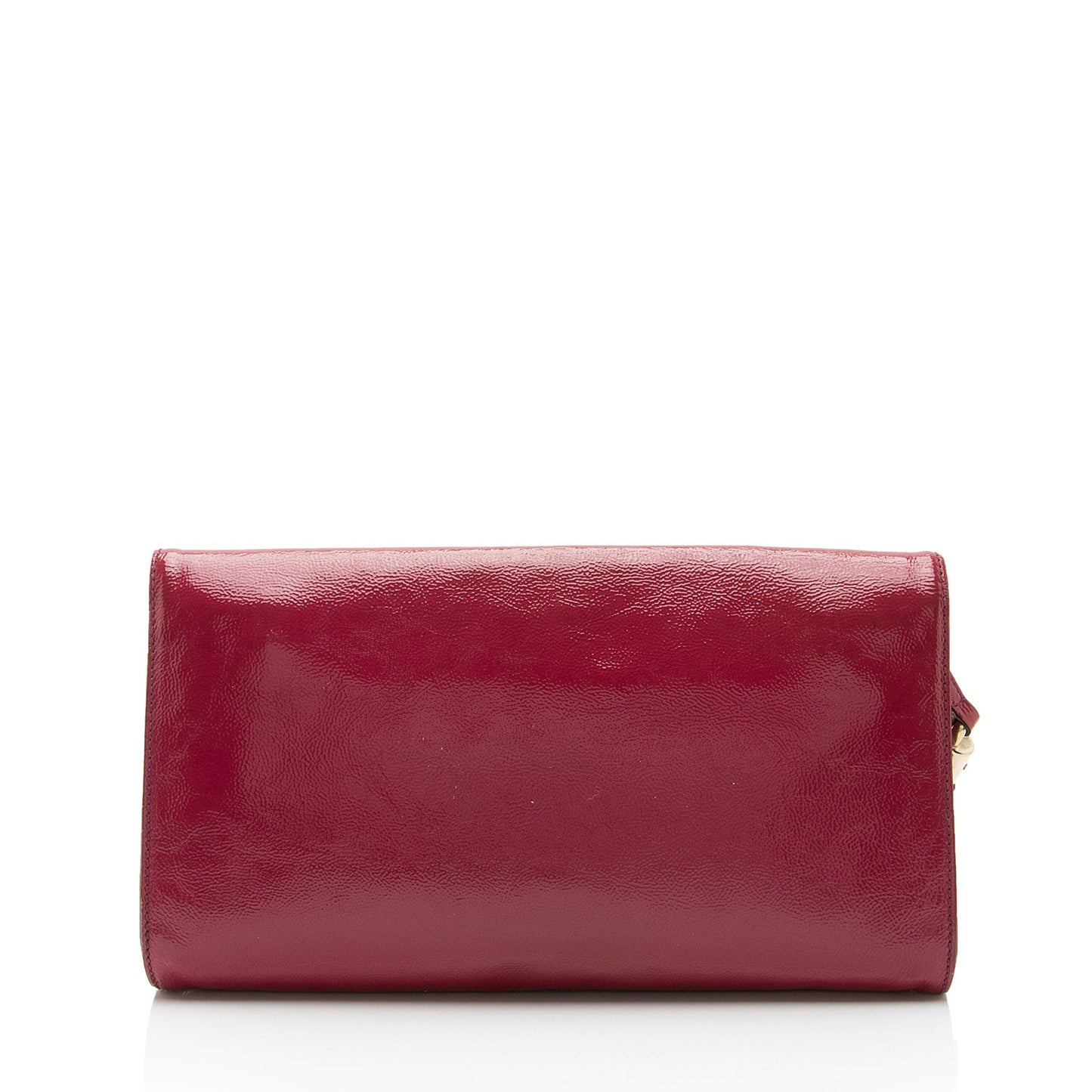Gucci Soho SHF-Lou69h Leather Suede Patent Pink Clutch Bag