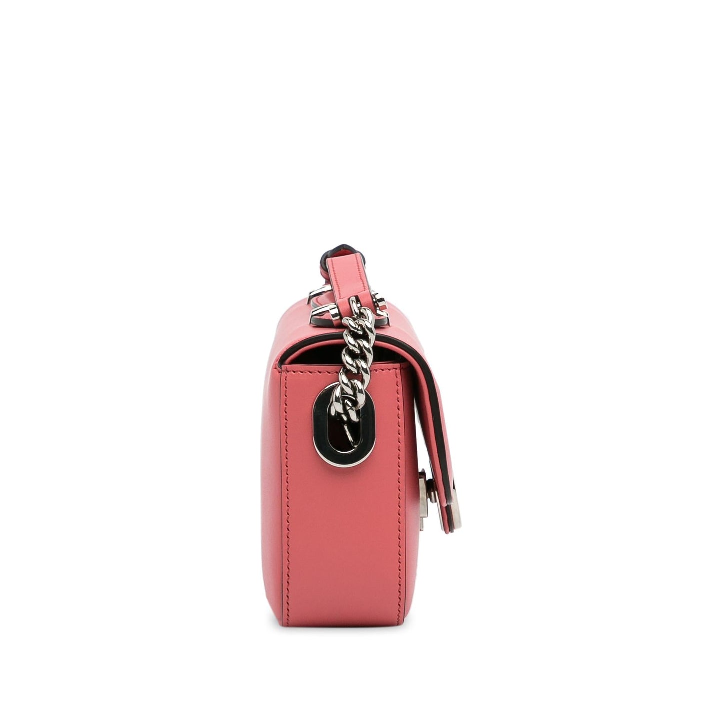 Gucci Petite GG SHG-A6zSgp Calf Pink Mini Satchel Bag