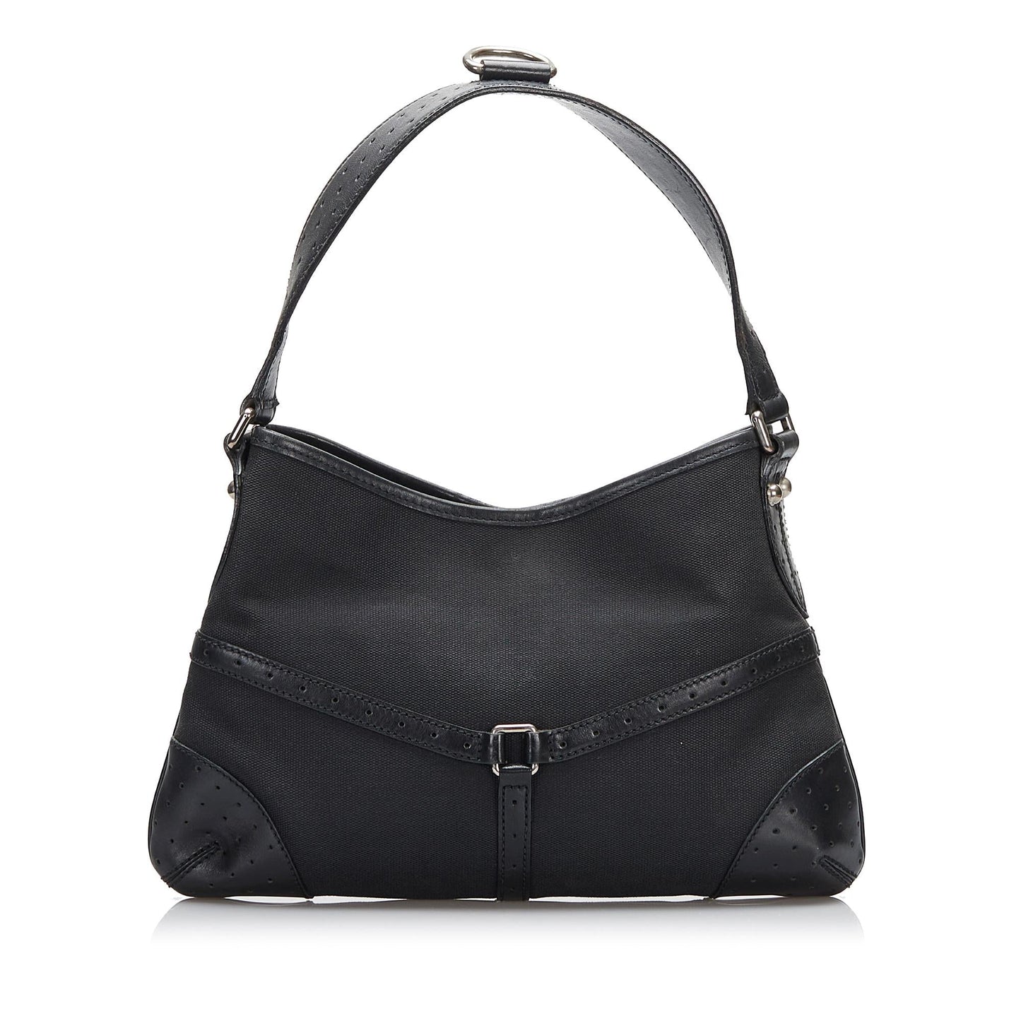 Gucci Reins SHG-LHBixe Canvas Black Shoulder Bag