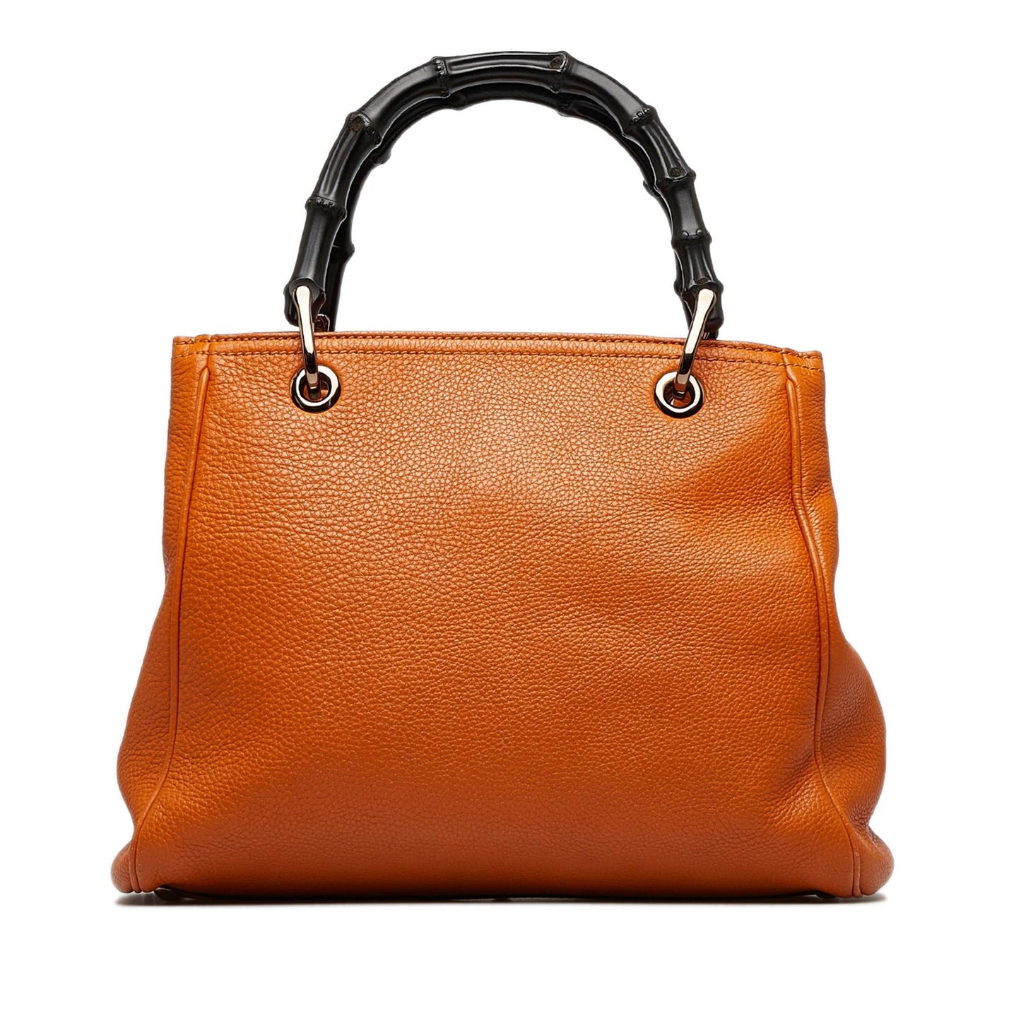 Gucci Bamboo Shopper SHG-dlzpl4 Calf Orange Small Satchel Bag