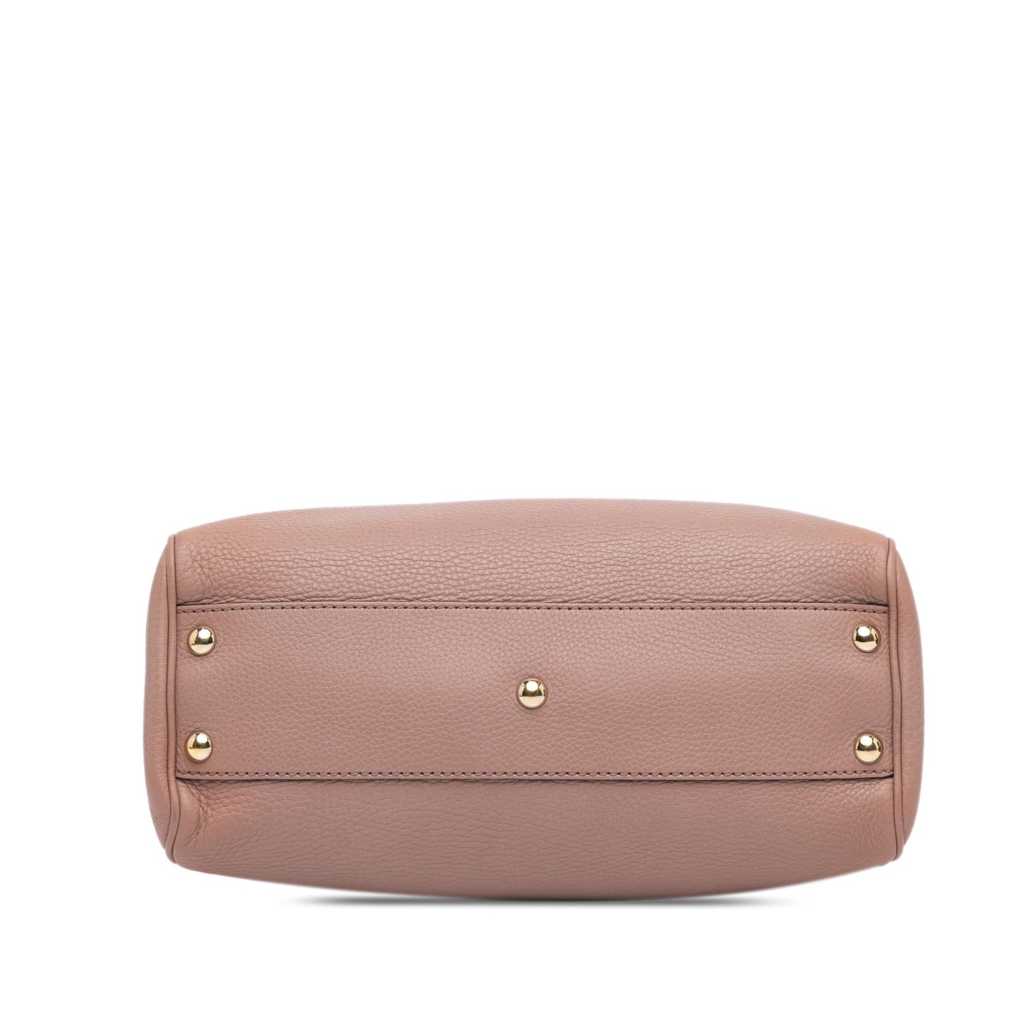 Gucci Bamboo Shopper SHG-4FXiMK Calf Calfskin Pink Small Satchel Bag