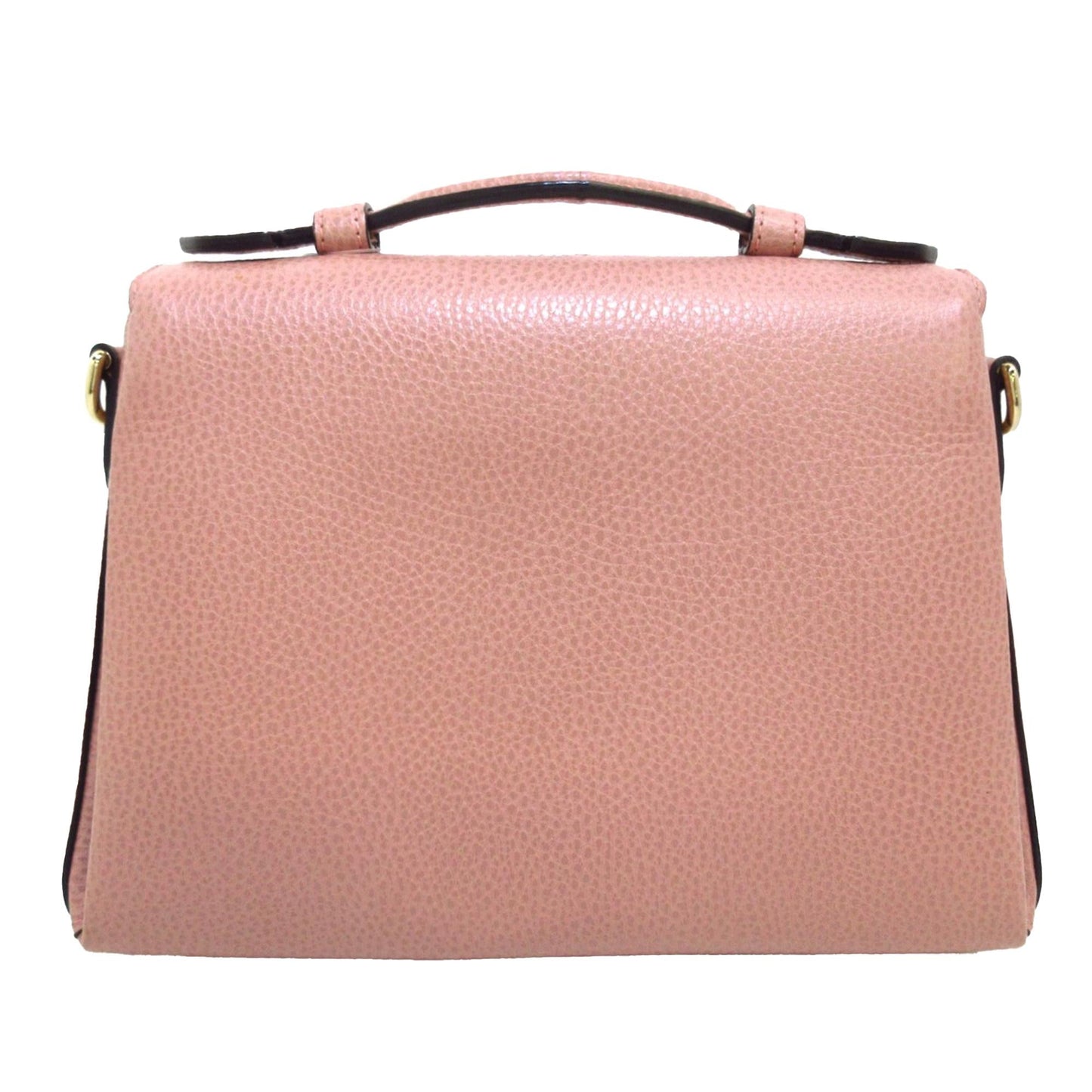 Gucci Dollar Interlocking G SHG-YSEfg1 Calf Pink Small Satchel Bag