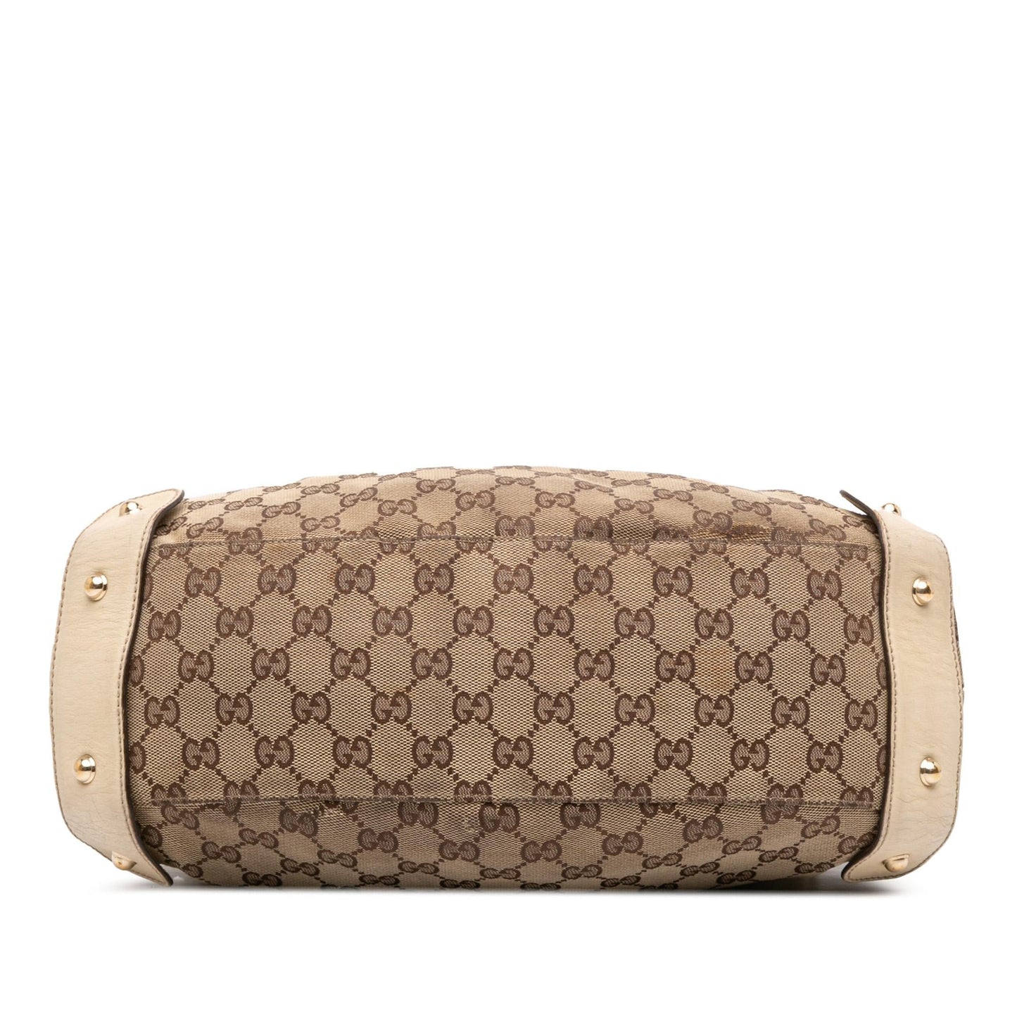 Gucci GG Horsebit Pelham Canvas Small Shoulder Bag