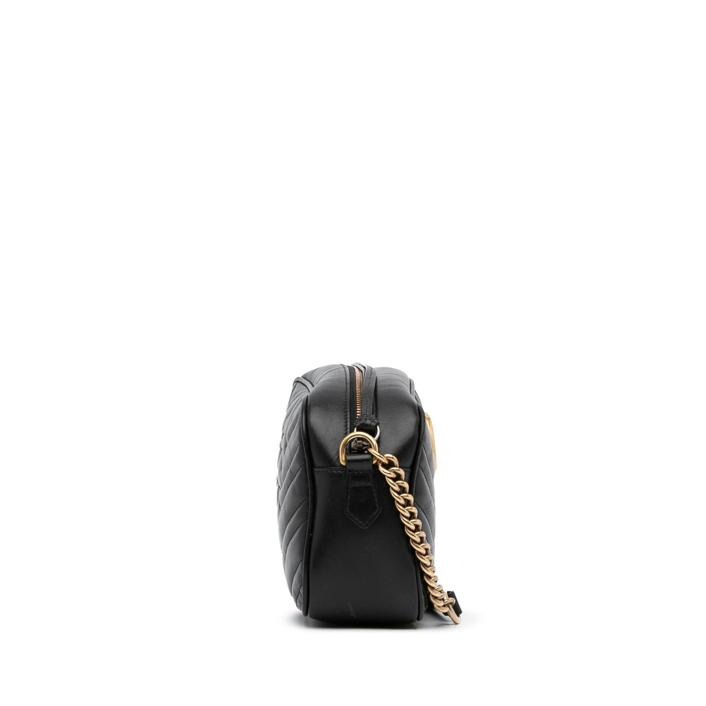 Gucci GG Marmont SHG-UfVOZ6 Calf Black Small Crossbody Bag