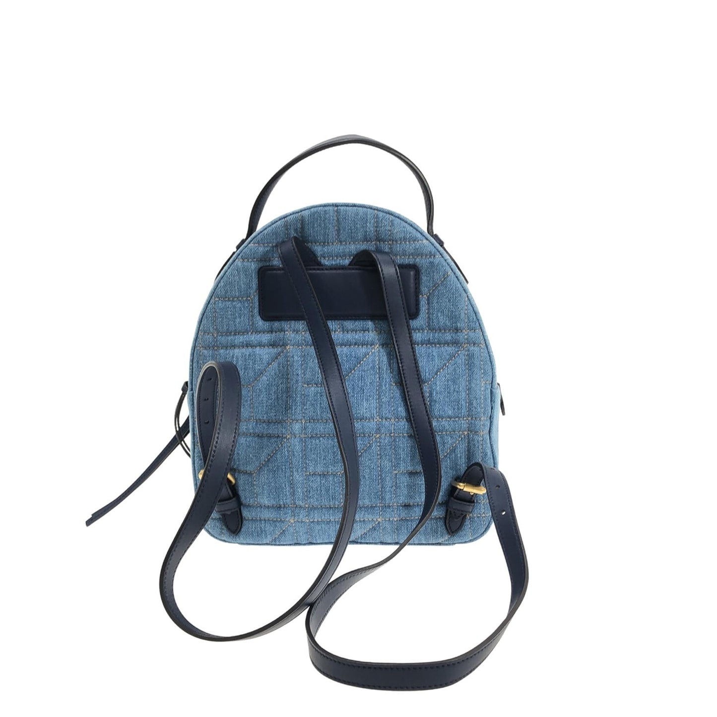 Gucci GG Marmont Pearl Backpack SHG-ANLR7W Denim Calf Blue Small