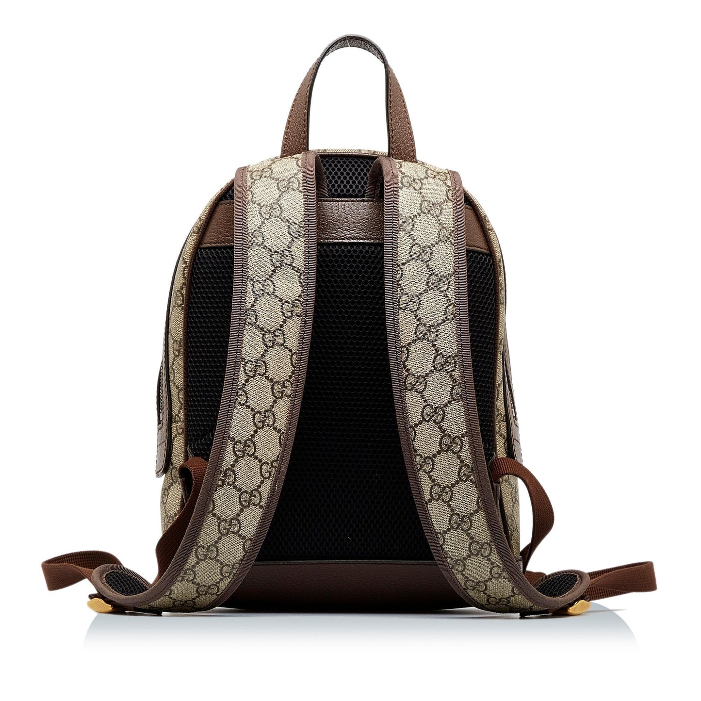 Gucci GG Supreme Ophidia Backpack SHG-c8rFMk Canvas Calf Brown Small