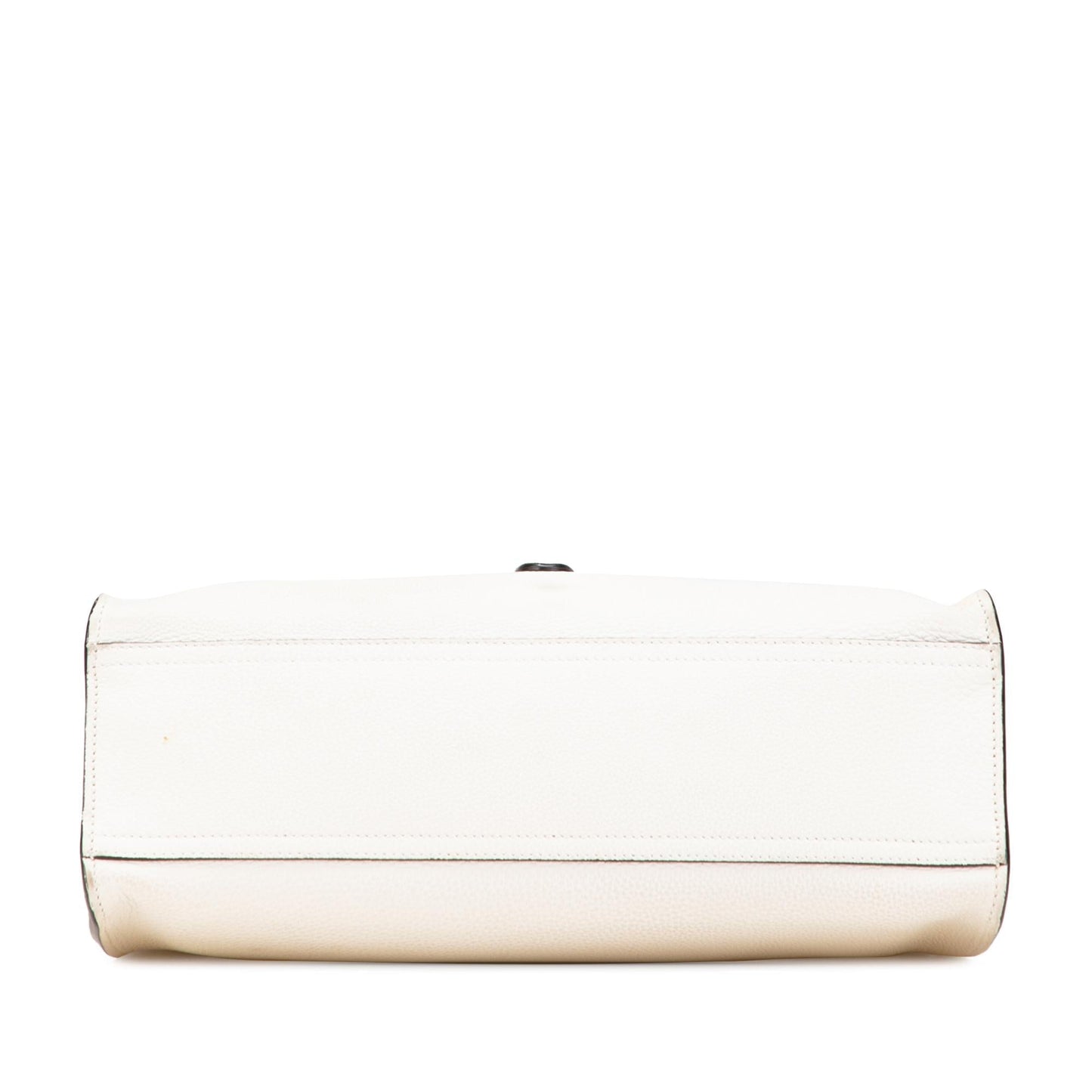 Gucci Grained Soft Jackie Calf Calfskin White Small Tote Bag