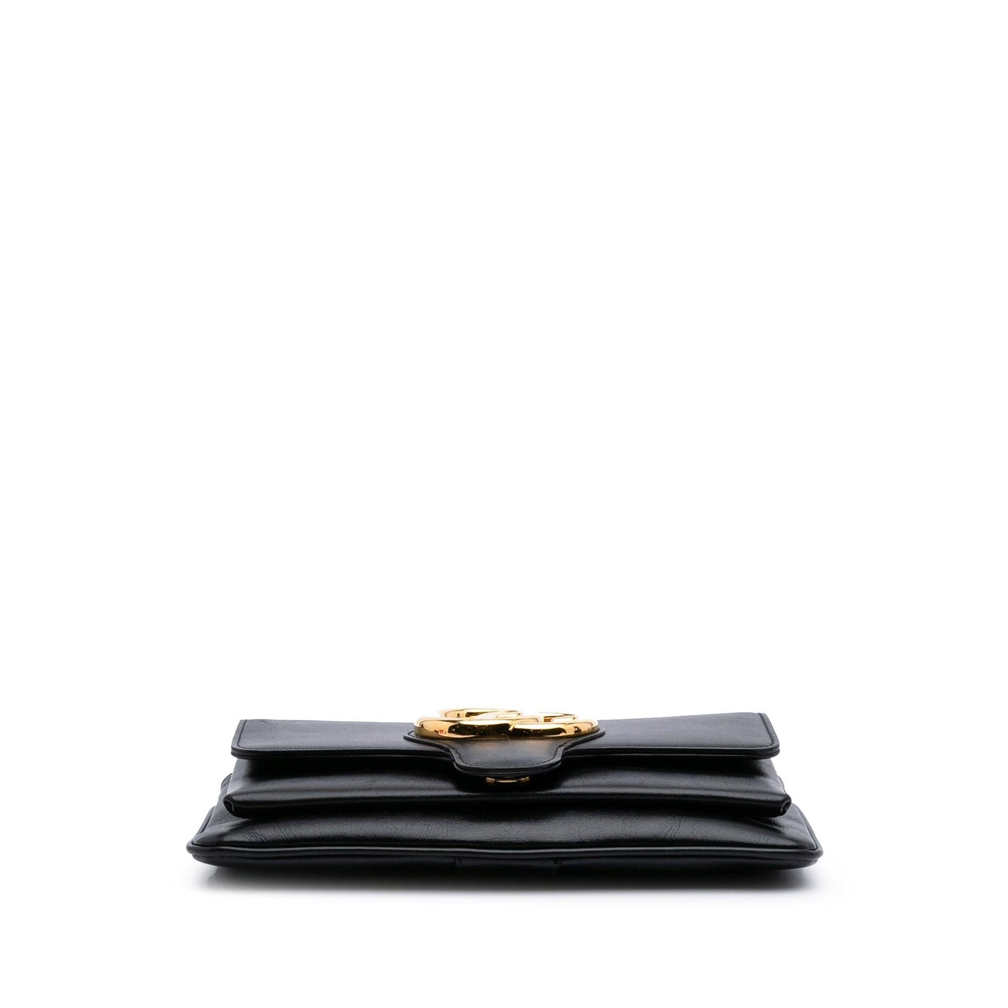 Gucci Arli Leather Calf Black Small Crossbody Bag Crossbody 1