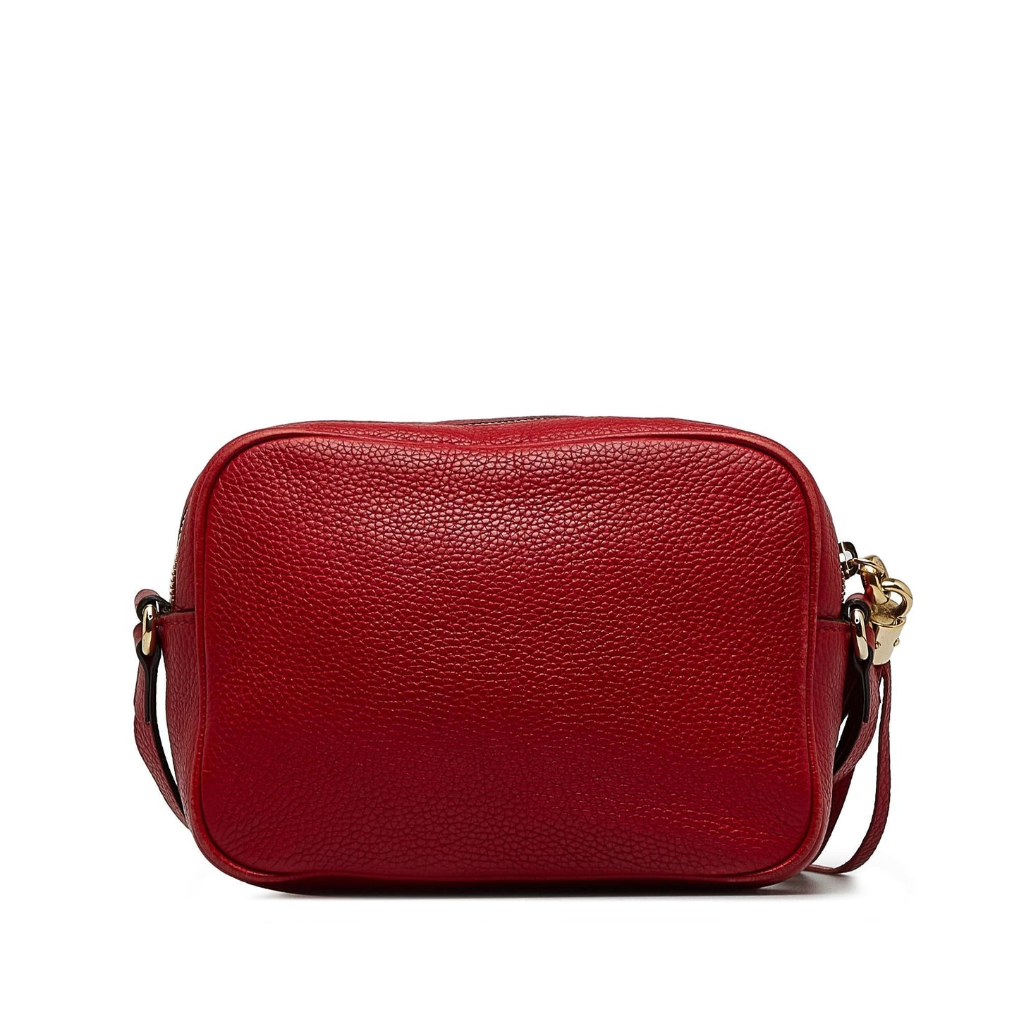 Gucci Soho Disco SHG-WT1ujT Calf Red Small Crossbody Bag
