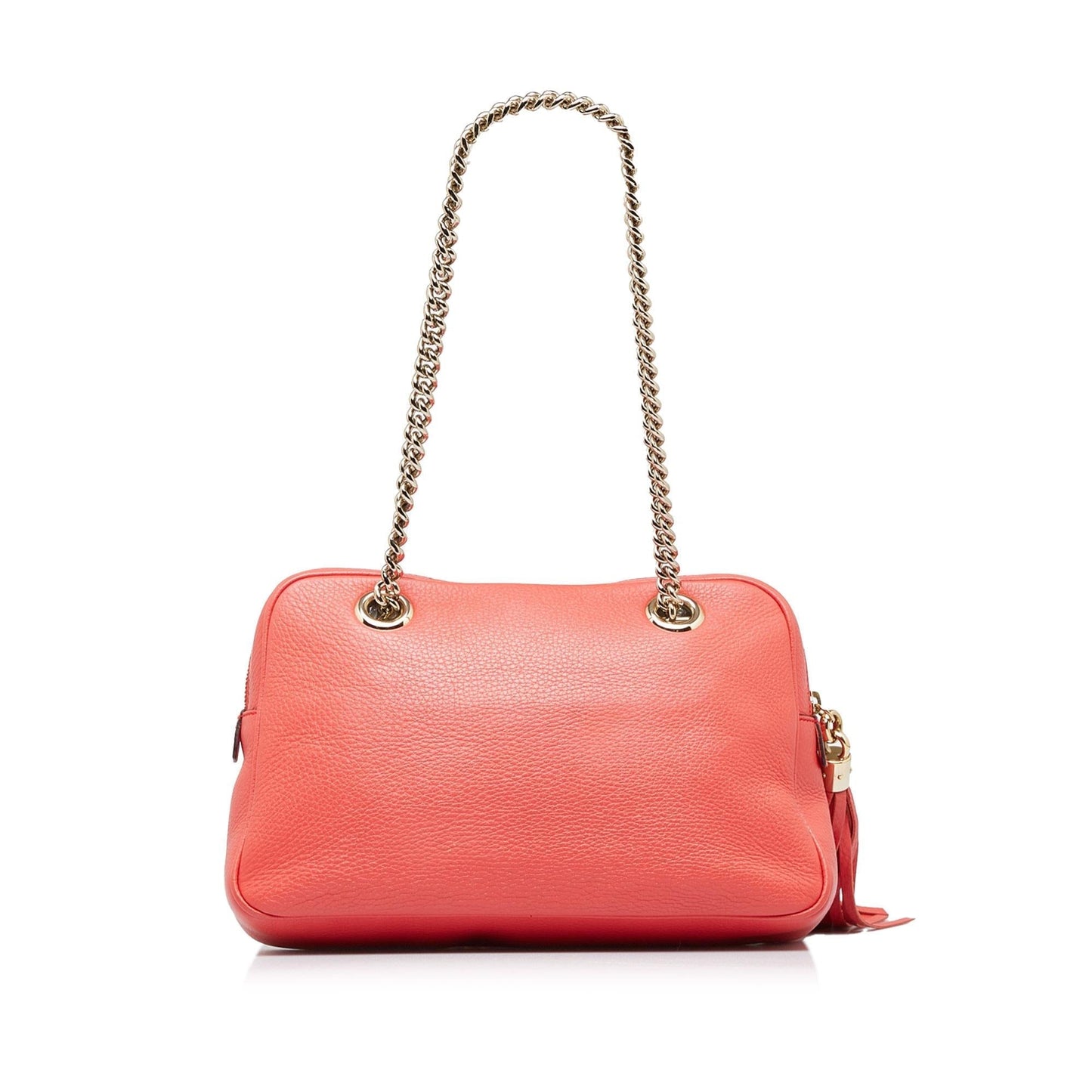 Gucci Soho SHG-UDnyn3 Calf Pink Chain Shoulder Bag