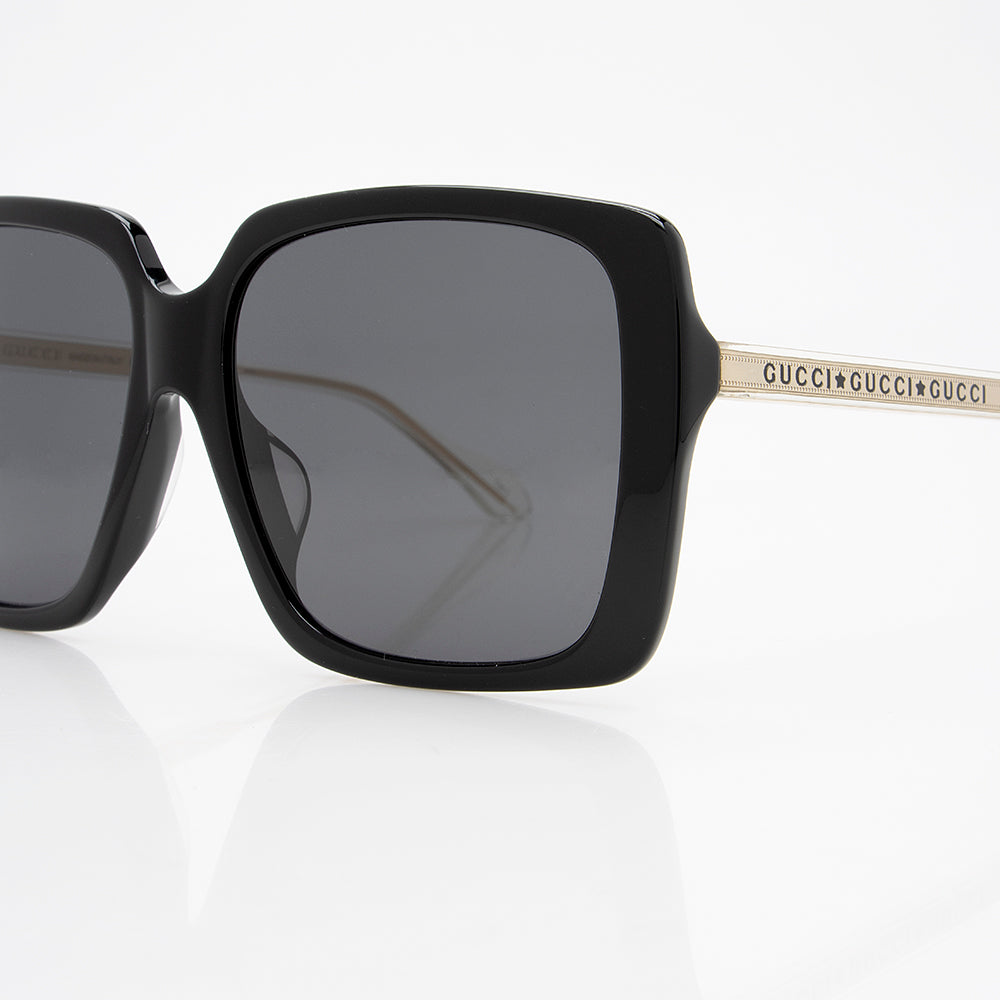 Gucci Square Sunglasses SHF Black Accessory