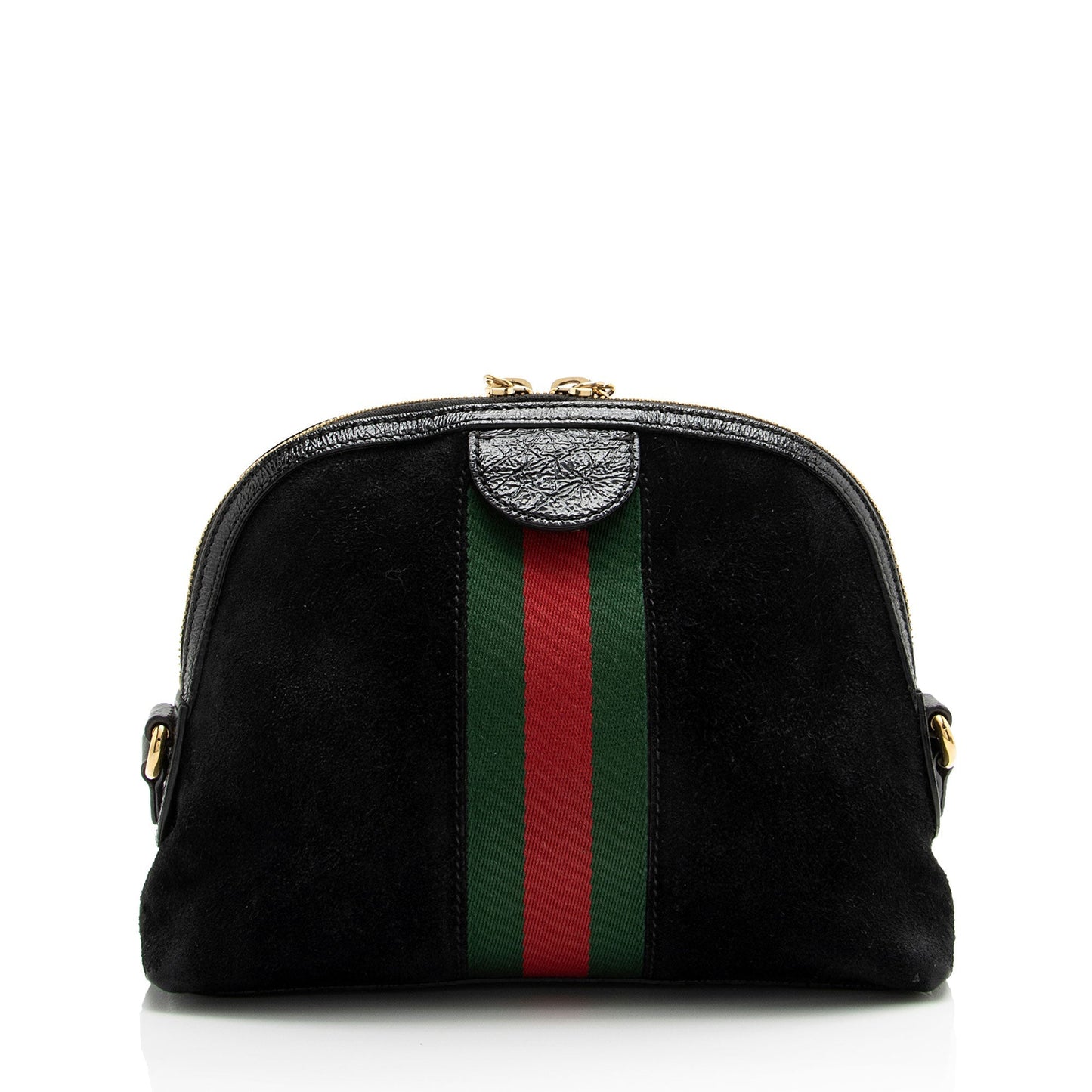 Gucci Ophidia Dome SHF-BDjB7x Leather Suede Nylon Patent Crossbody Bag