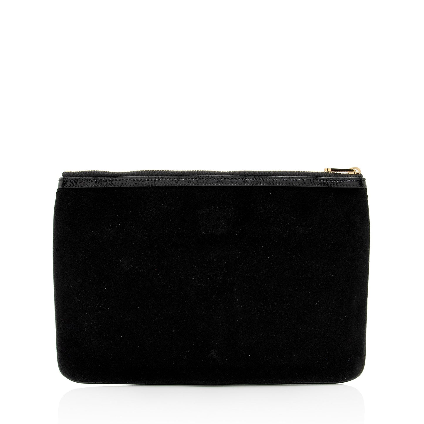 Gucci Ophidia Zip Pouch SHF-6RTERn Leather Suede Nylon Patent Clutch Bag