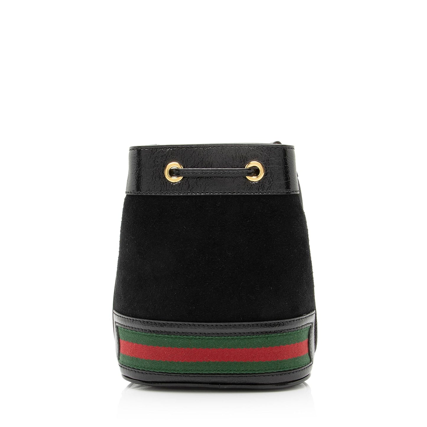 Gucci Ophidia Bucket SHF Leather Suede Nylon Patent Crossbody Bag Bag Shf