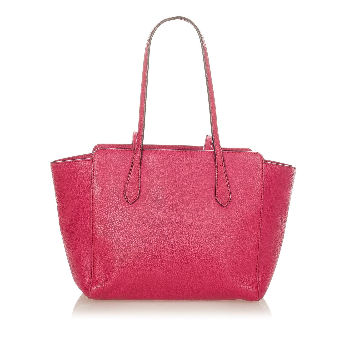 Gucci Swing SHG Leather Calf Pink Tote Bag Bag Shg