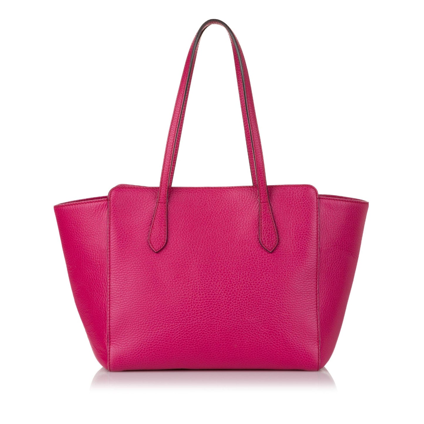 Gucci Swing SHG Leather Calf Pink Tote Bag 5