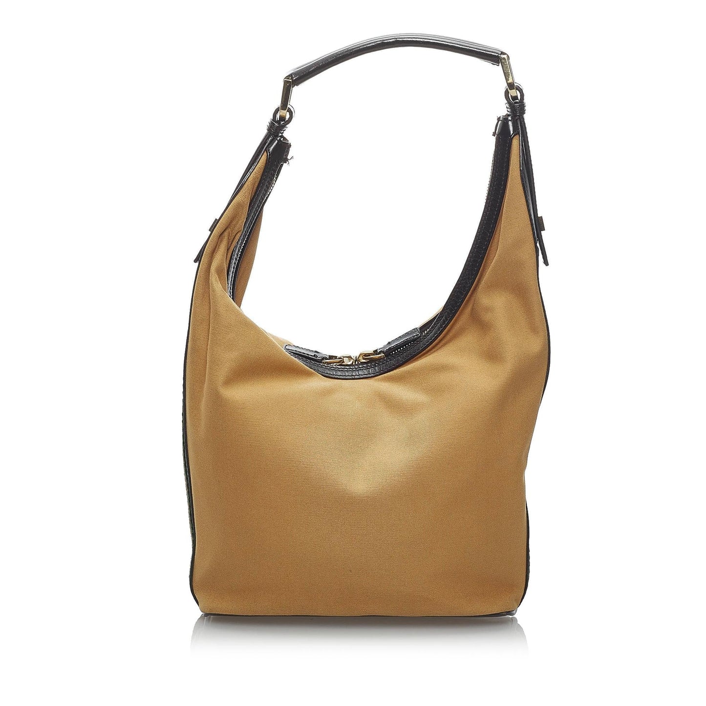 Gucci Web SHG Canvas Brown Shoulder Bag Bag Shg