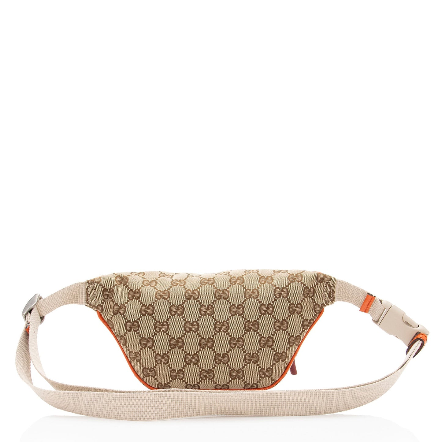 Gucci x North Face GG Belt Leather Canvas Nylon Brown Accessory