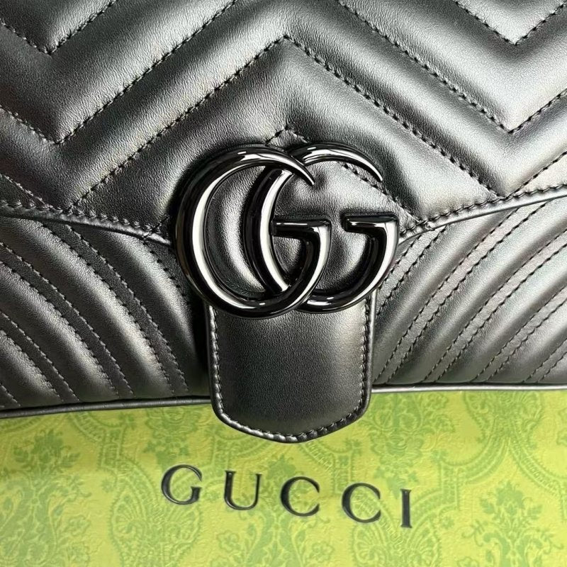 Gucci Marmont All Bag Black Travel Bag