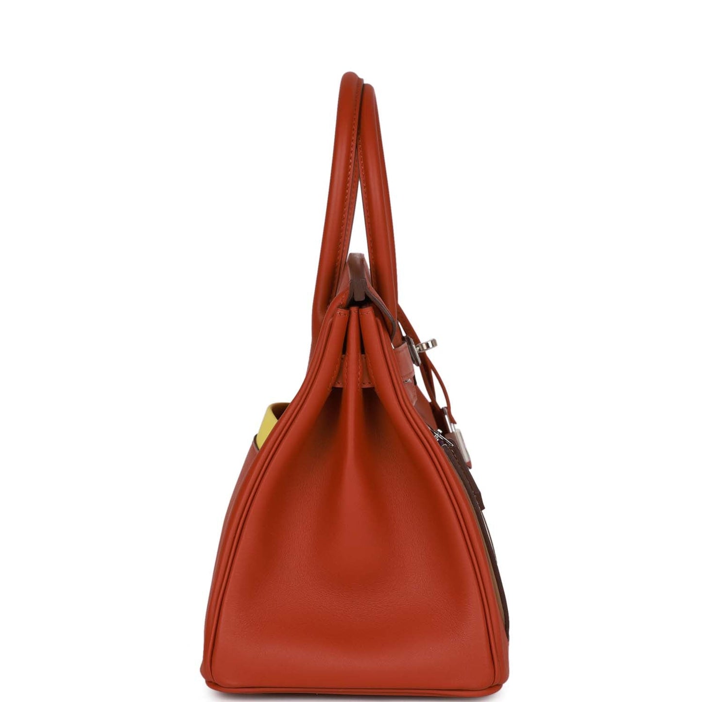 Hermes Colormatic Birkin Cuivre Nata And Bleu Brume Swift Travel Bag