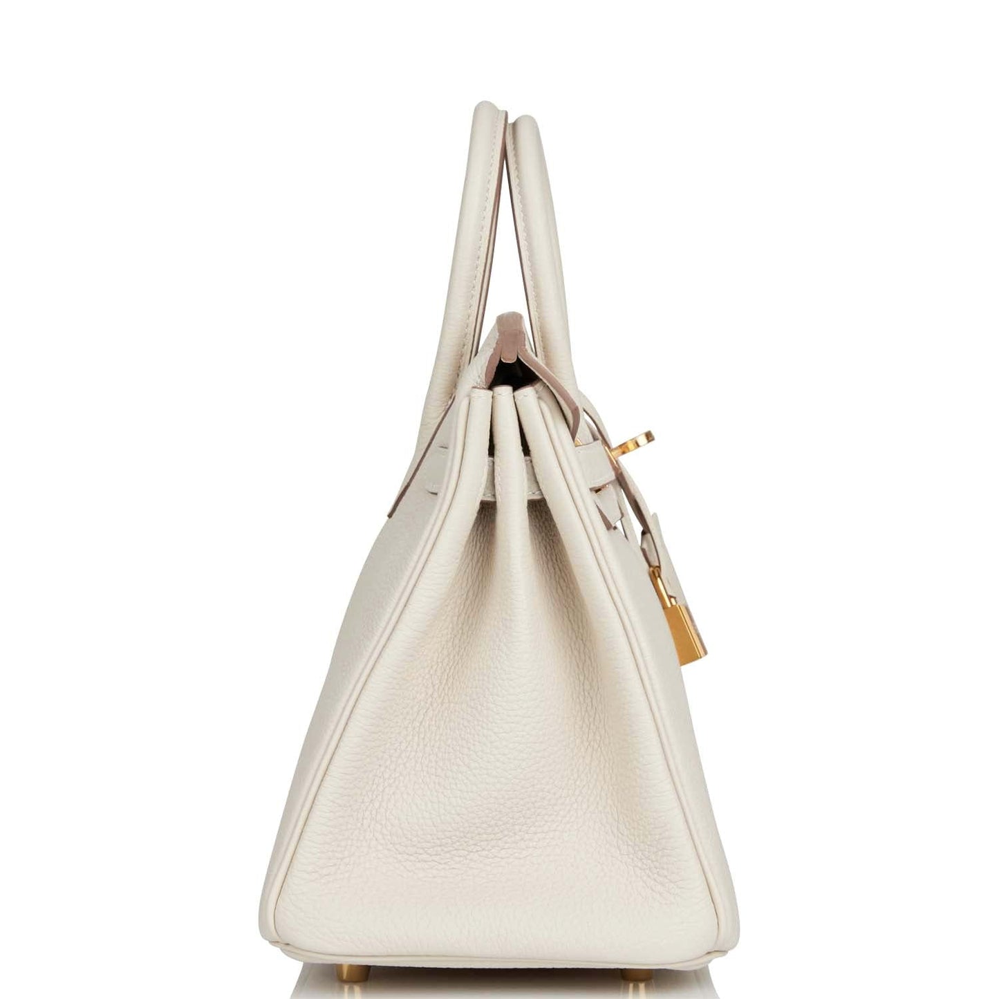 Hermes Birkin Craie Togo Hardware Handbag Gold Travel Bag 11