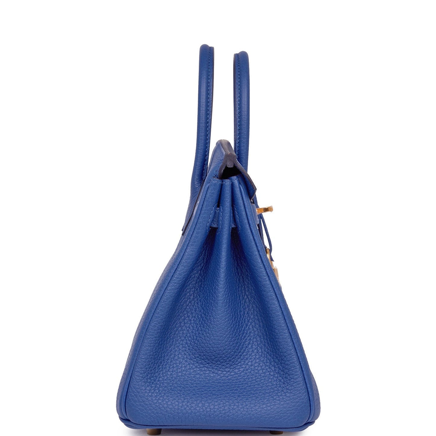 Hermes Birkin Bleu France Togo Hardware Handbag Gold Travel Bag Hardware 1